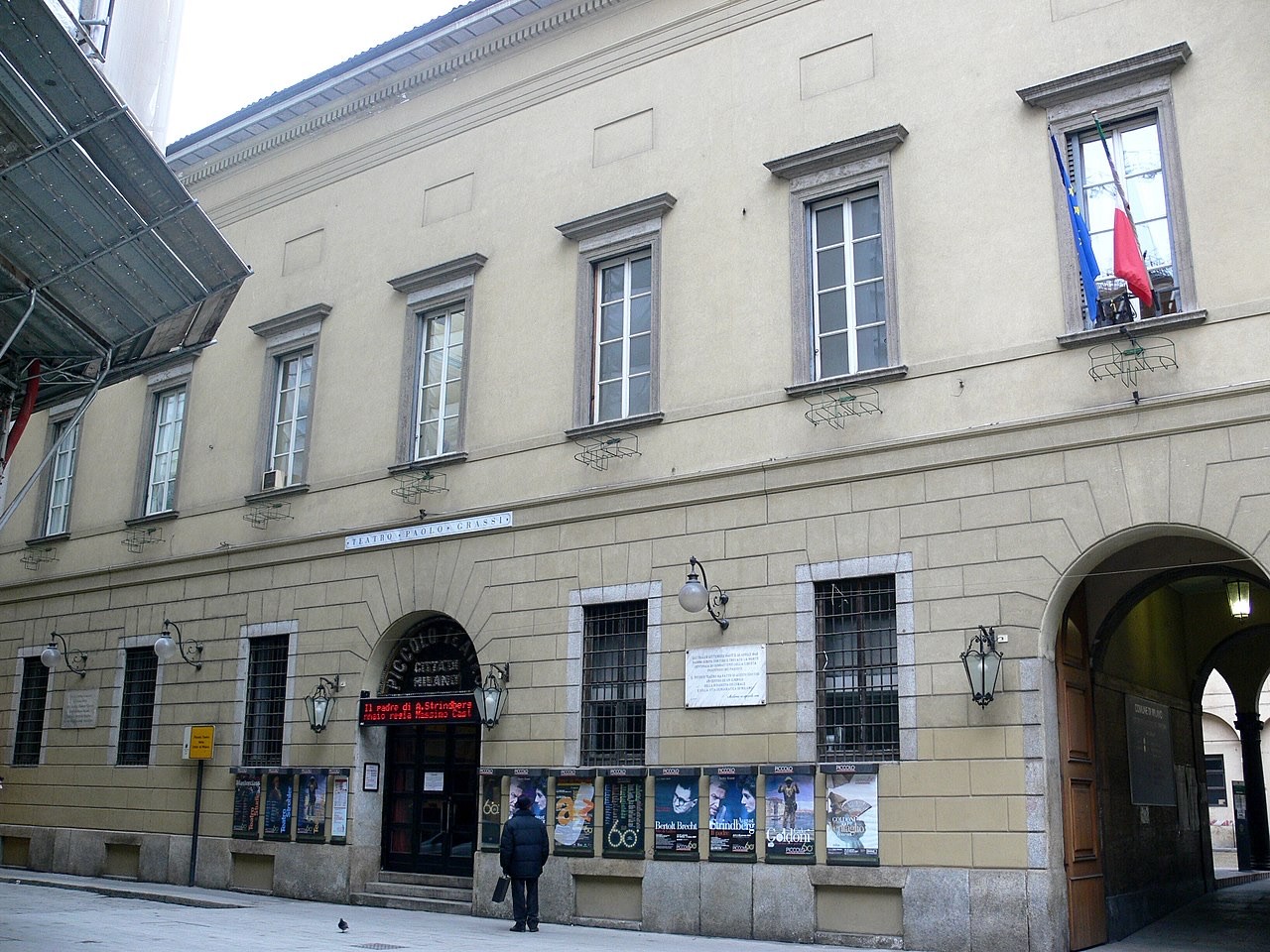 Il Piccolo Teatro di Milano, primo teatro stabile italiano, fondato nel 1947