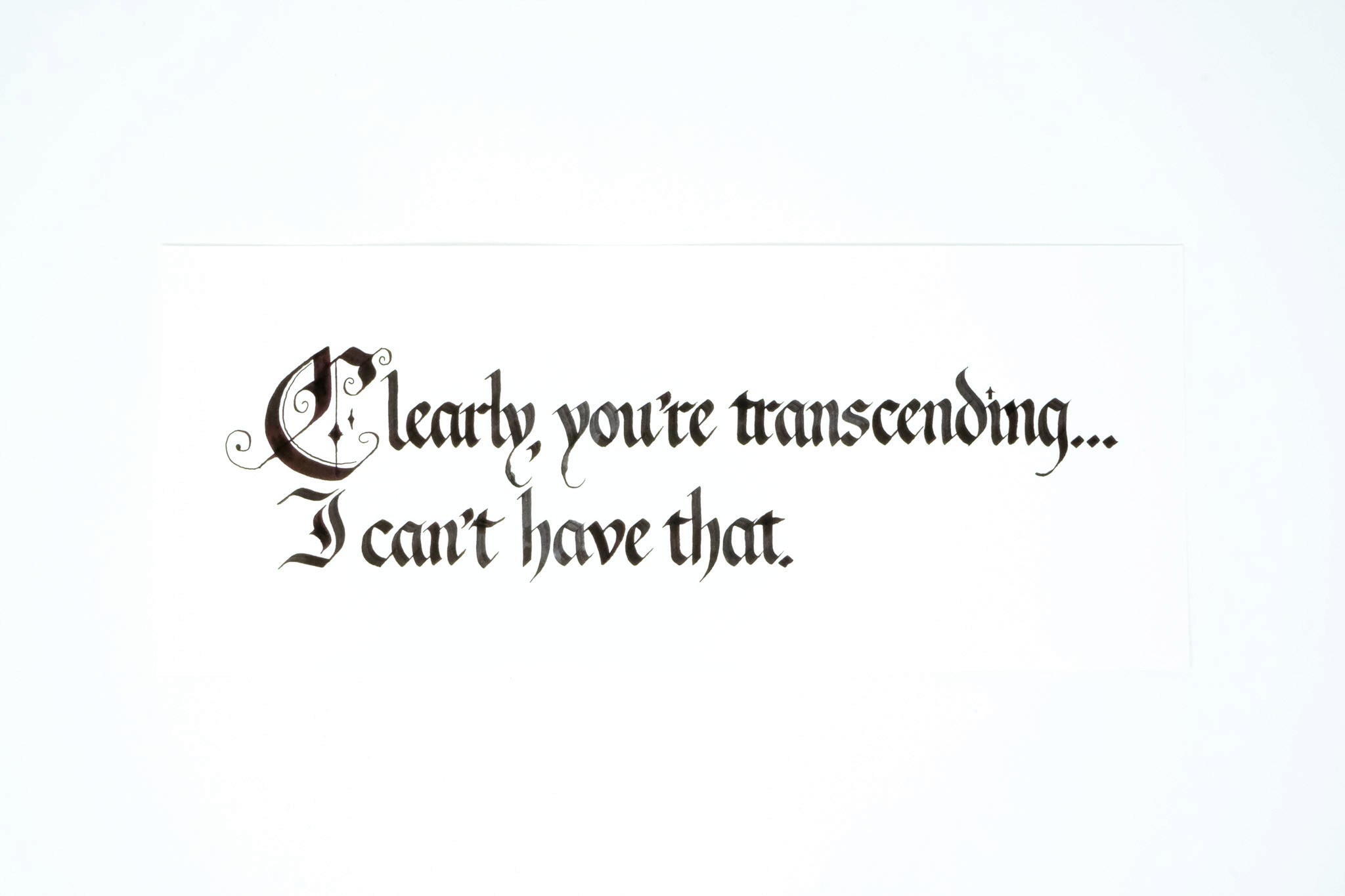 D&D Calligraphy commission 10