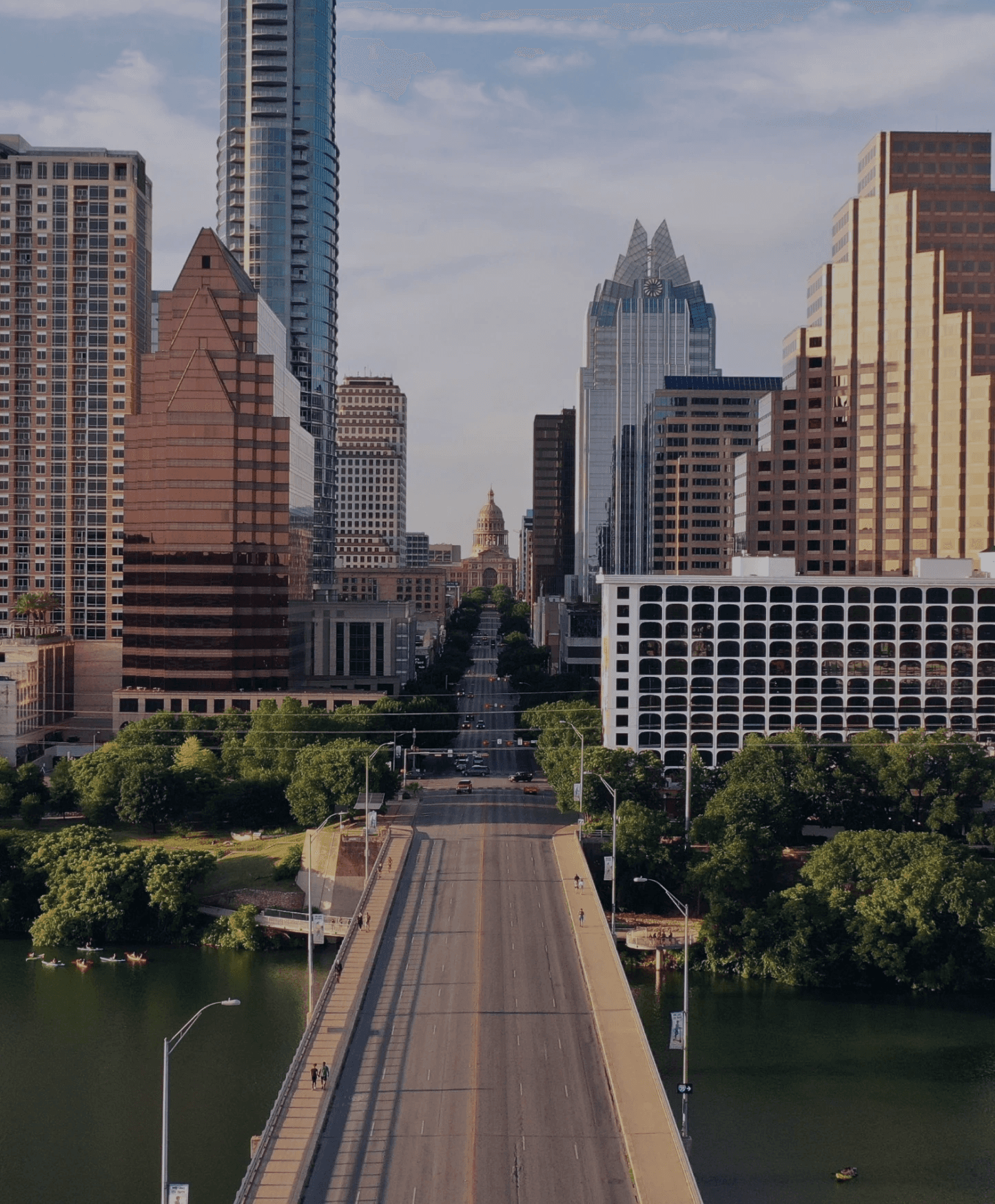 Athlete winning a race