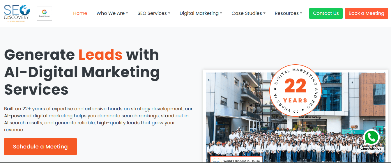 seo dicovery -  SEO Agency For Software Companies
