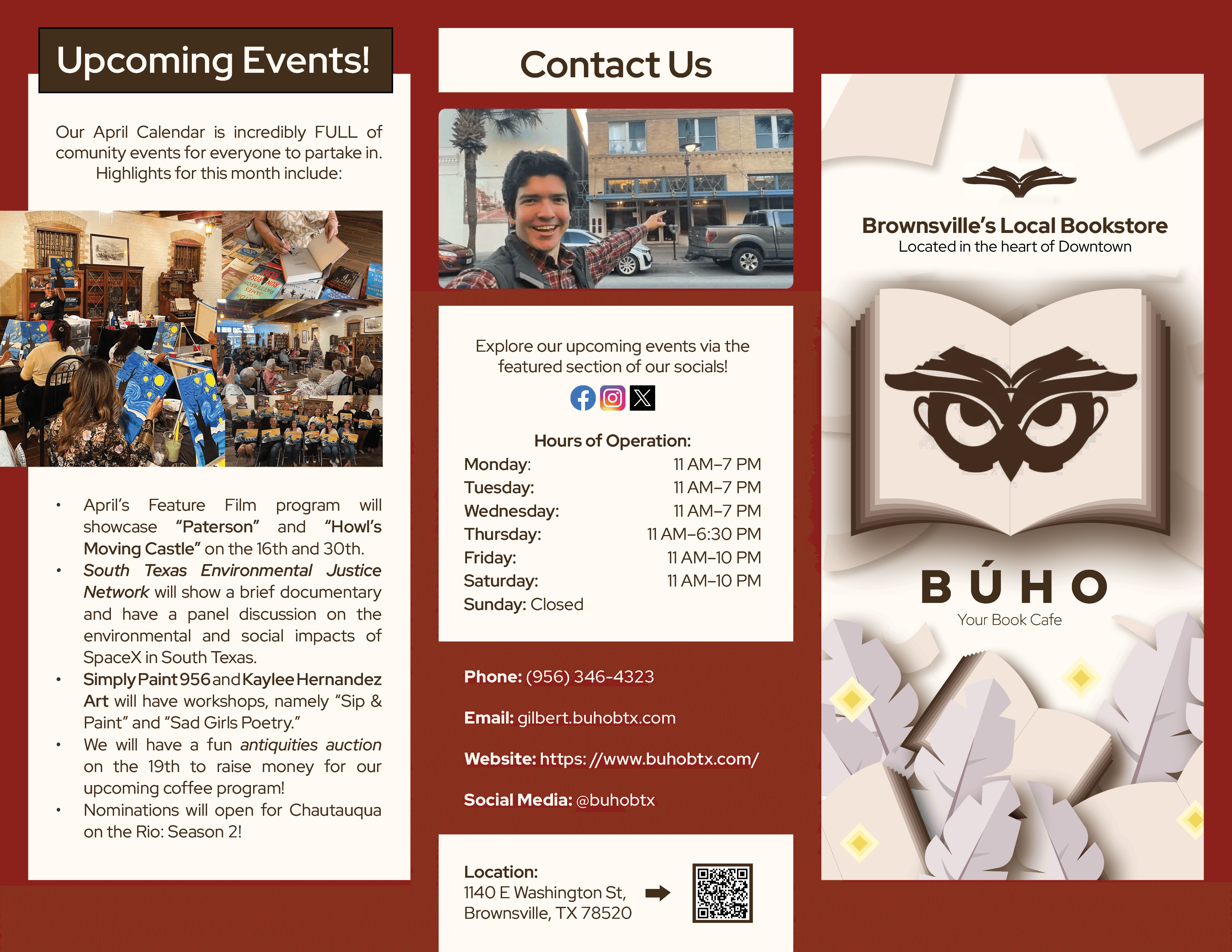 Buho Brochure - project artwork