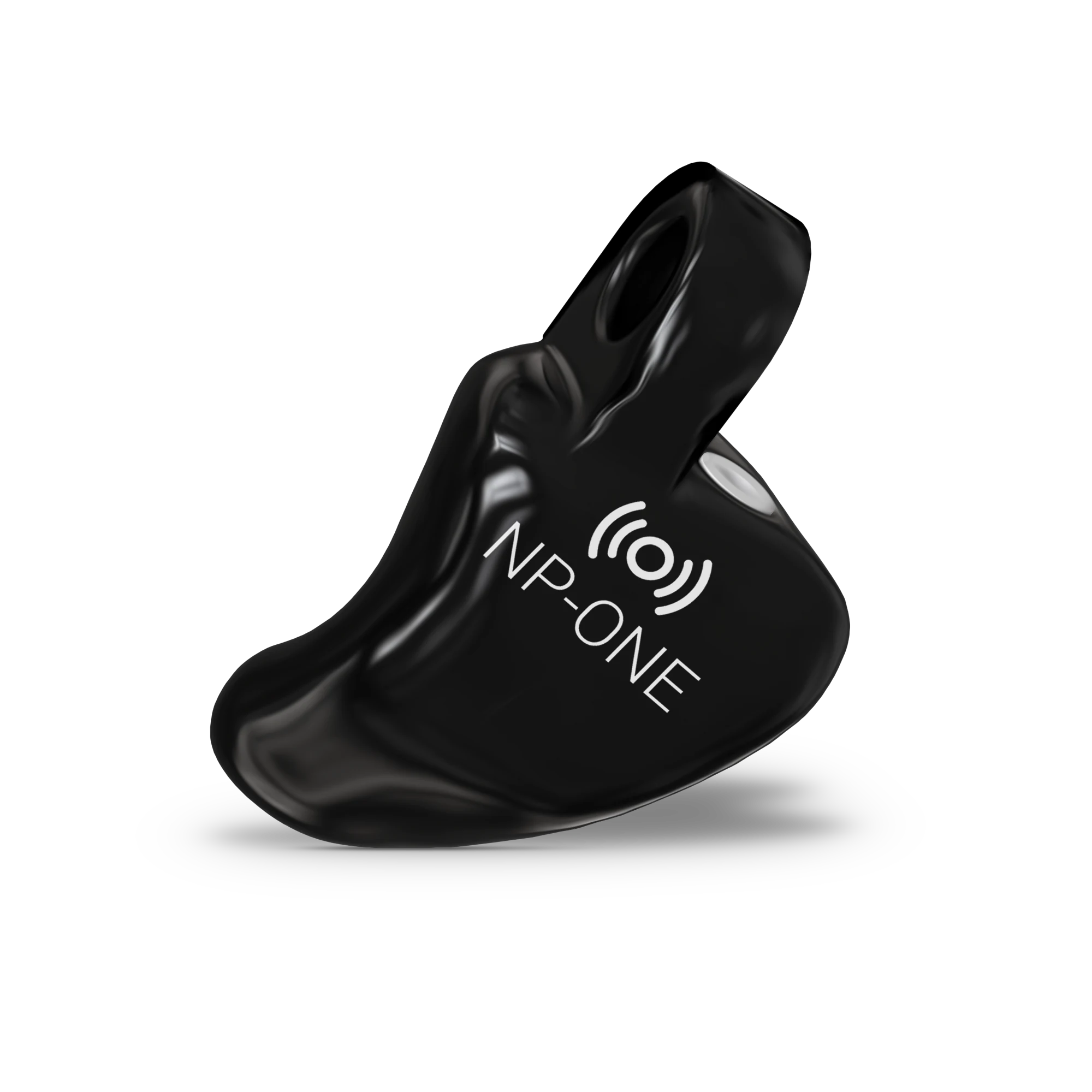 NP-ONE Acrylic Black With pull tab · cord & clip