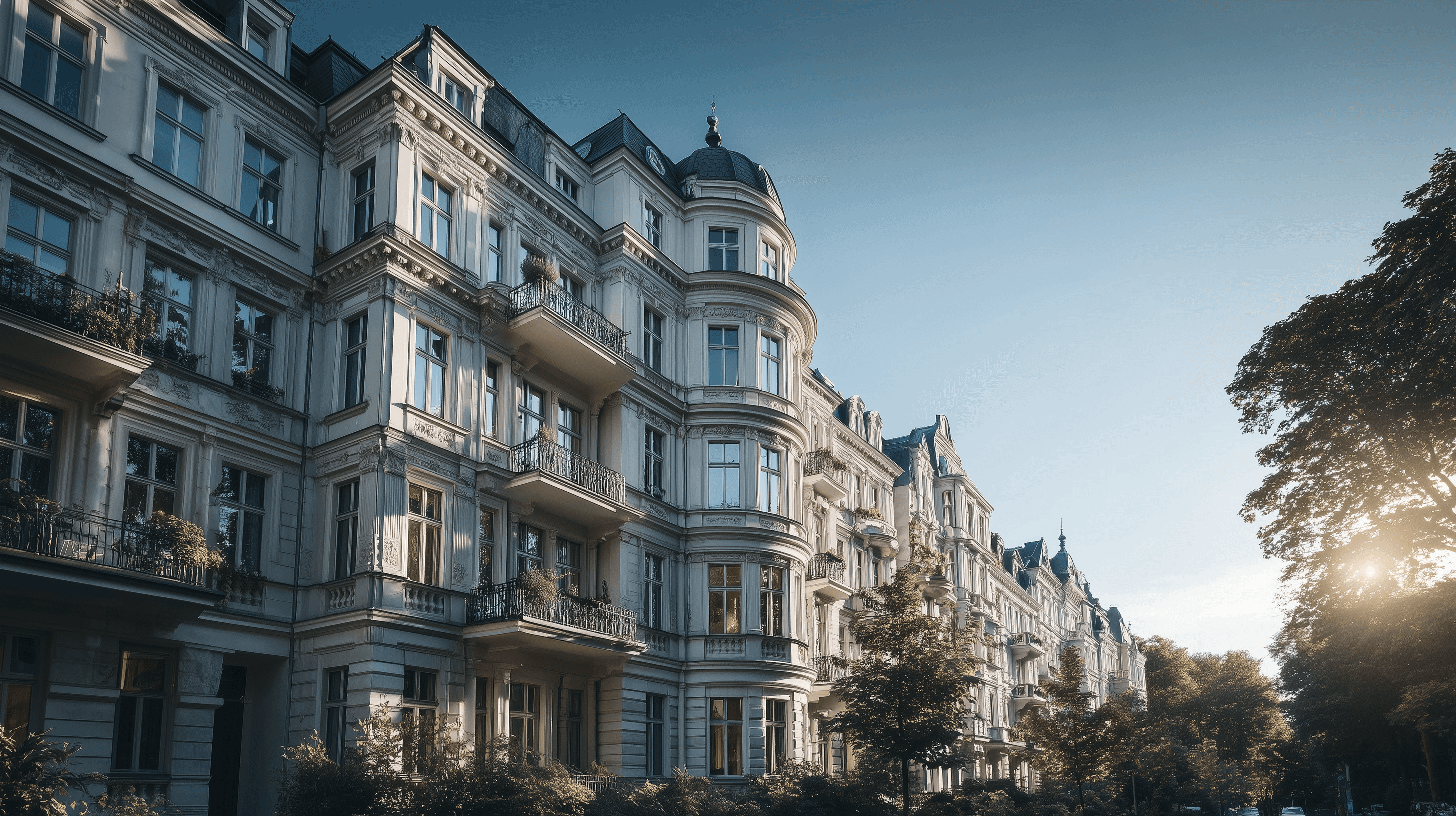 Dynamic picture of a cyclist riding downhill