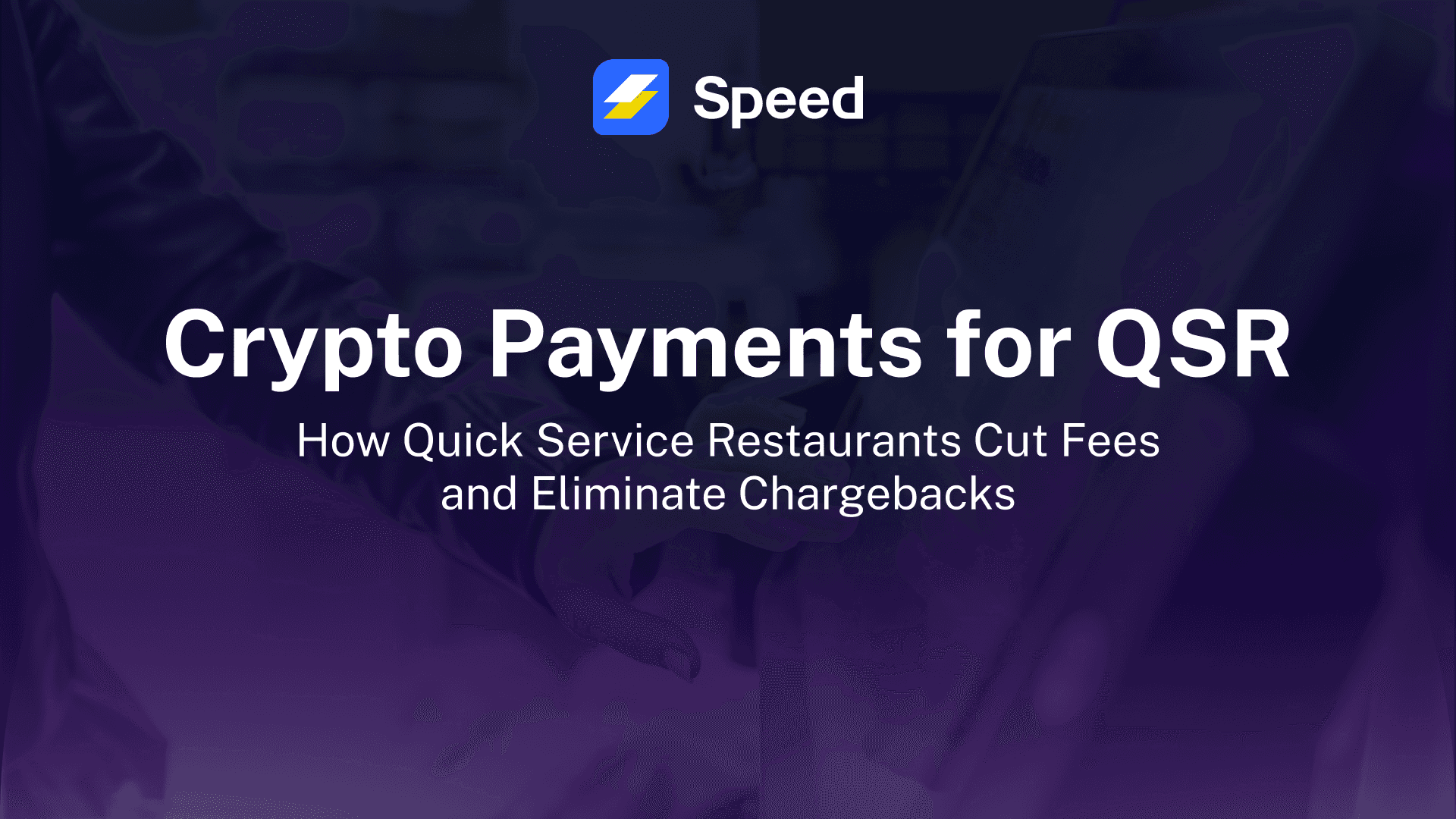 crypto payments for QSR