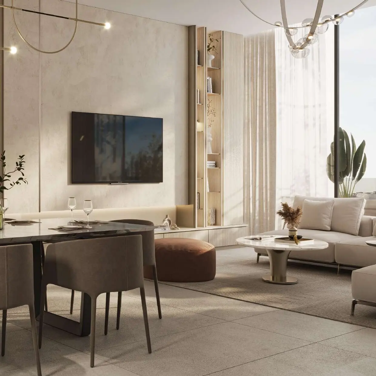 gharbi 2 residences interiors
