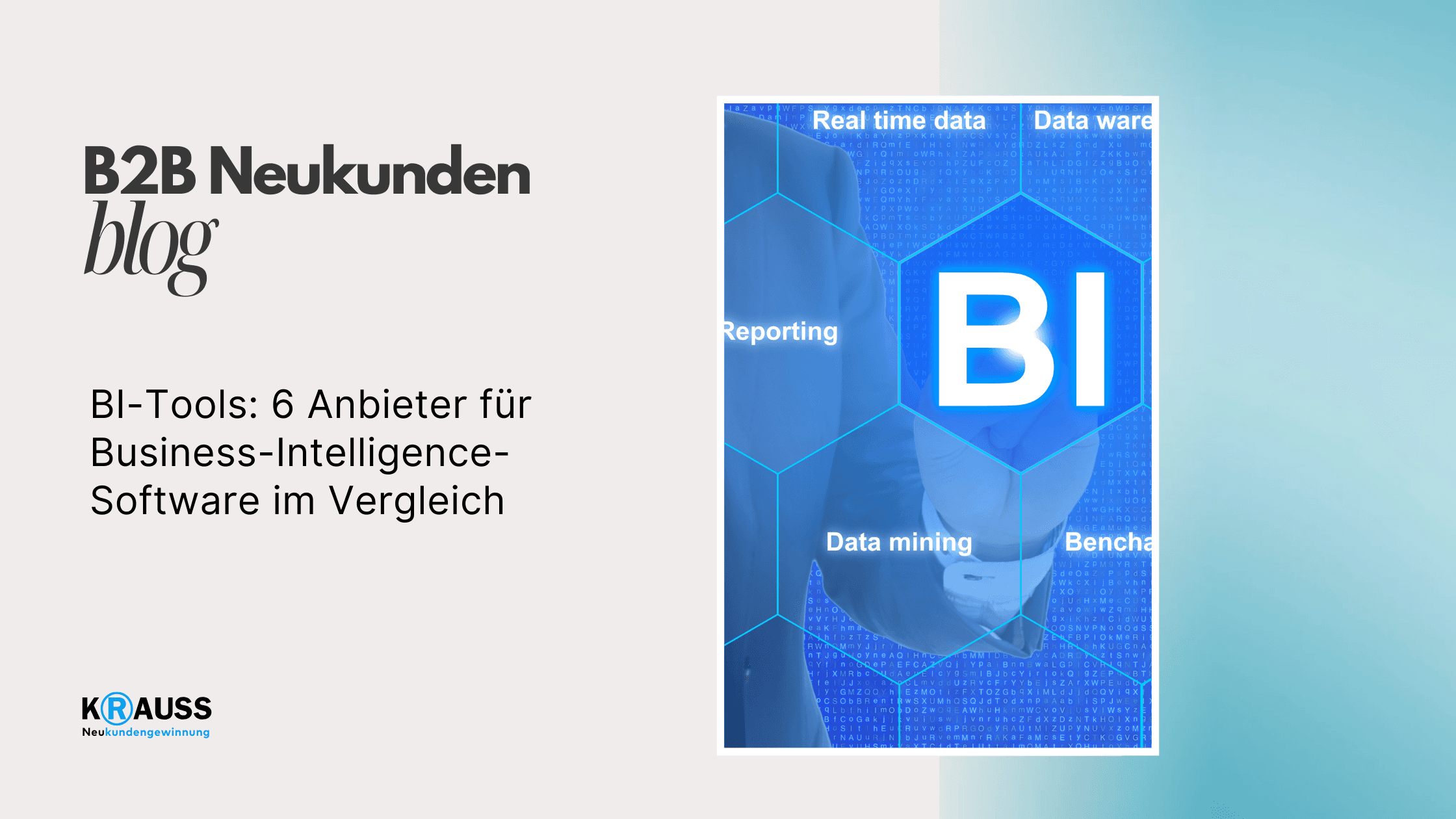 BI-Tools: 6 Anbieter für Business-Intelligence-Software im Vergleich