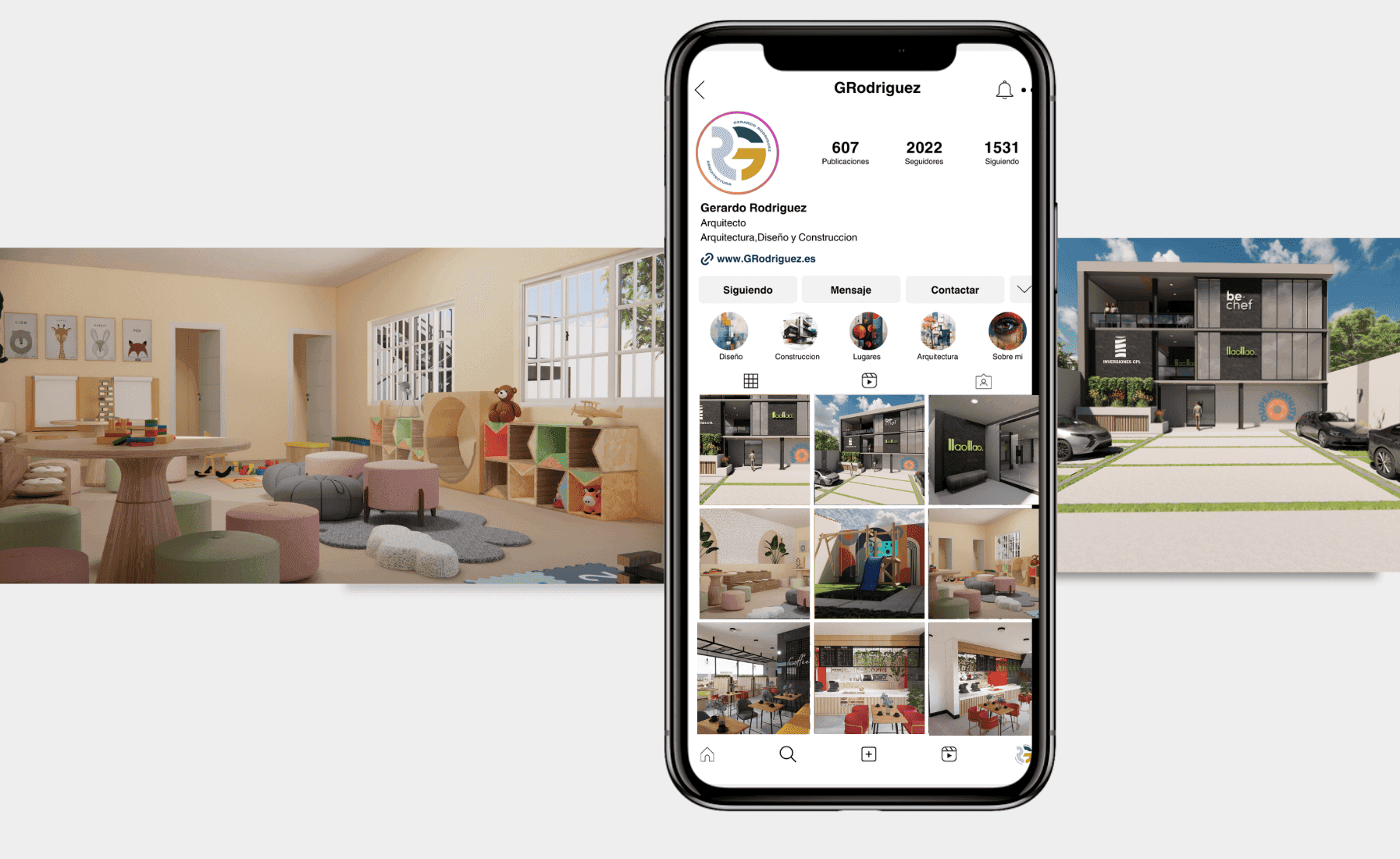 Tablet in hand where the wireframe is displayed