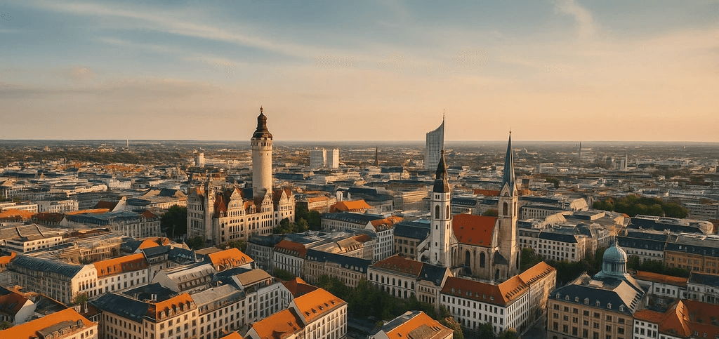 Skyline von Leipzig - Augenlaser Leipzig