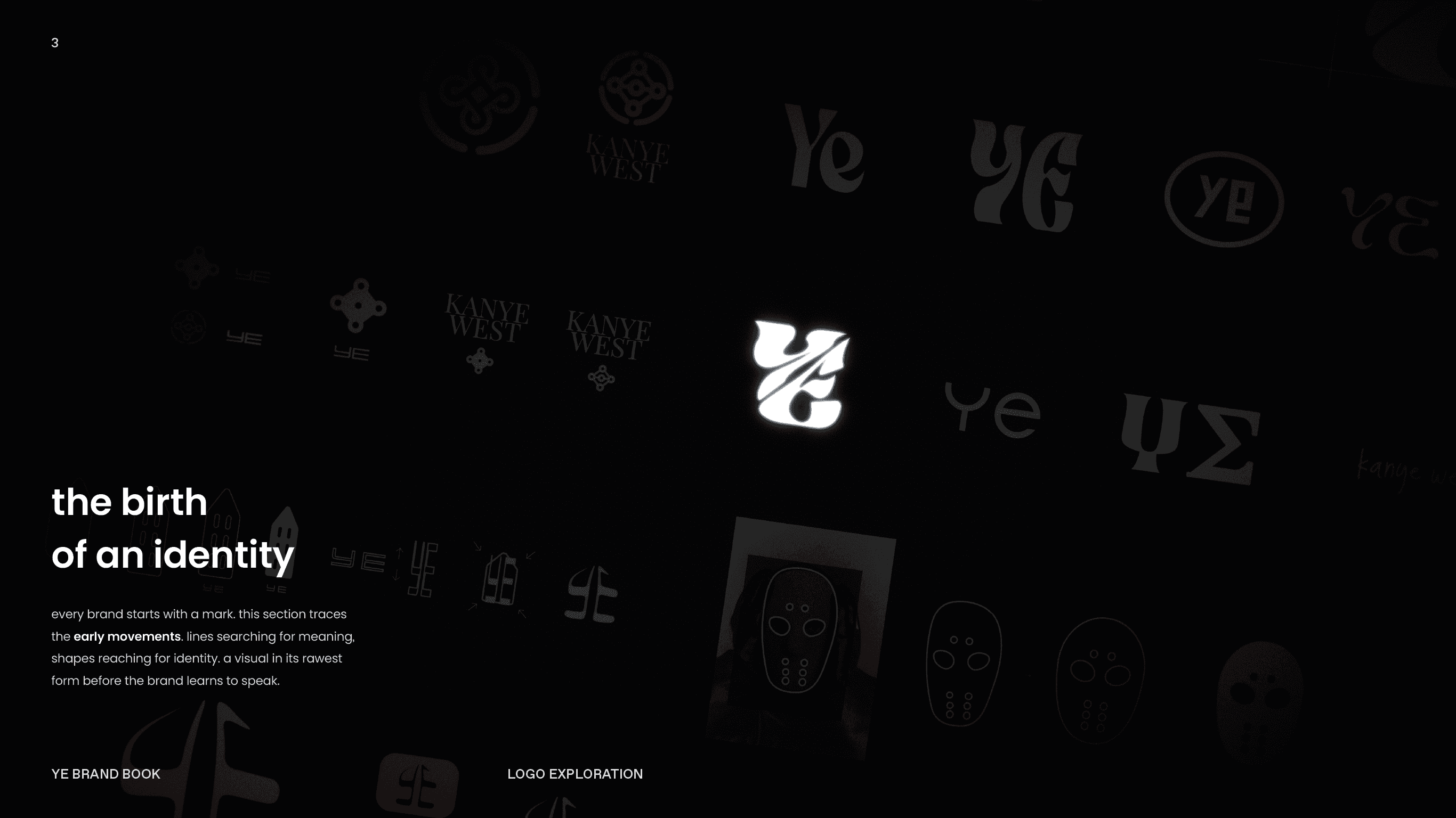 logo exploration slide.