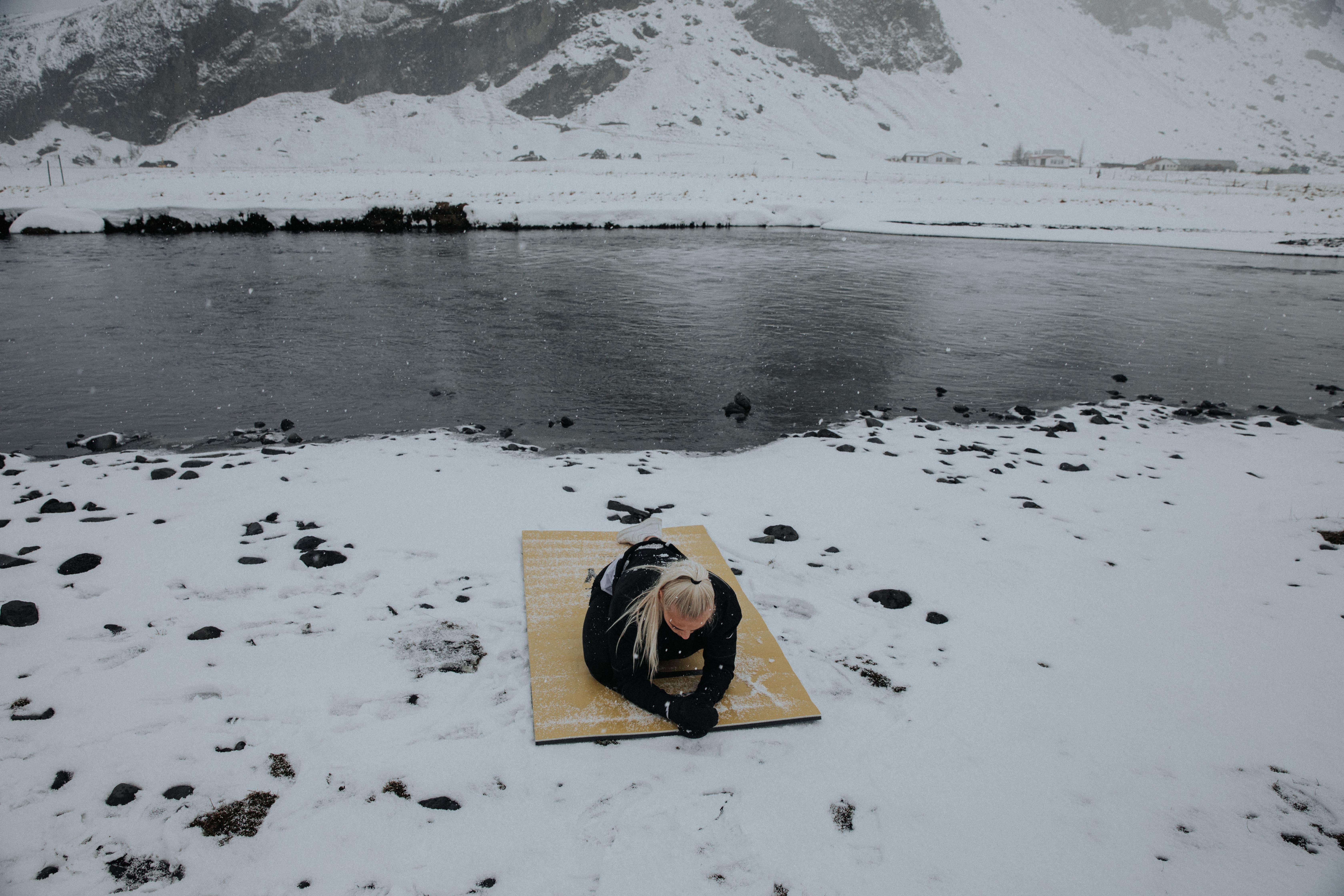 person near water - Recovery Methods for Athletes