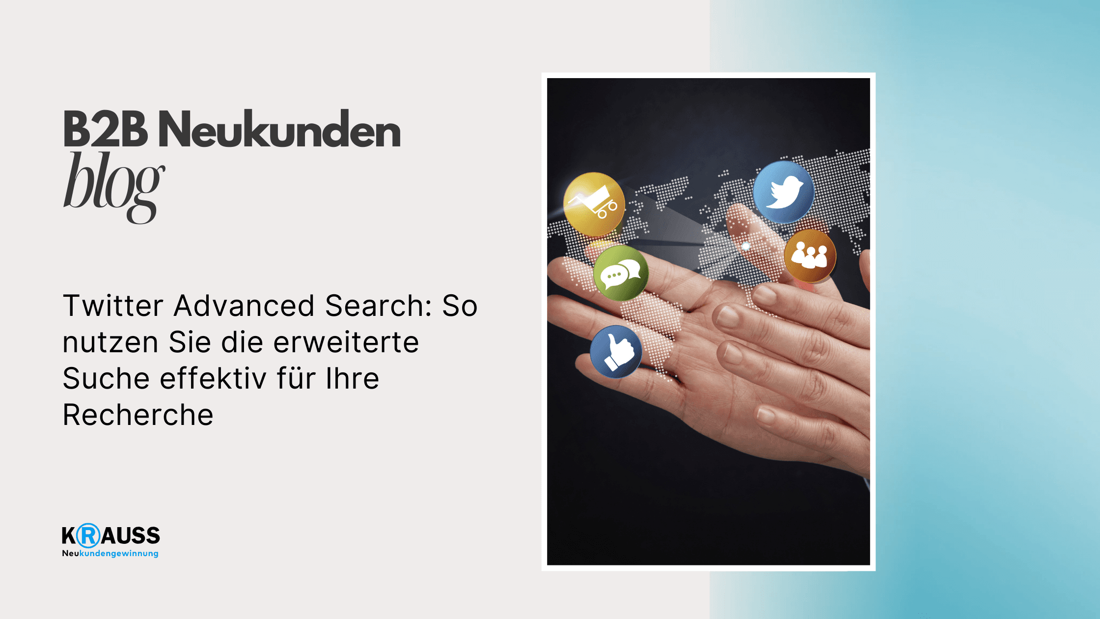 Twitter Advanced Search: So nutzen Sie die erweiterte Suche effektiv für Ihre Recherche