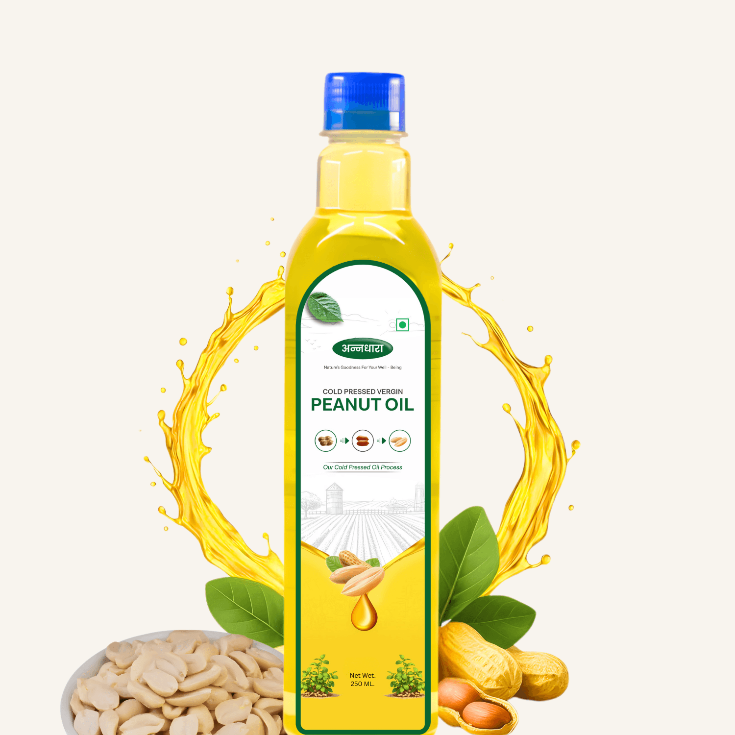 Annadhara — Cold-pressed peanut oil,