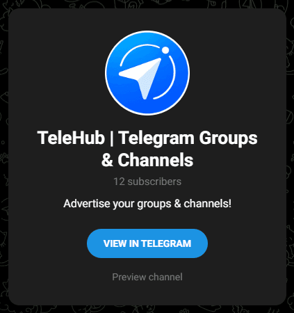 telegram invite example
