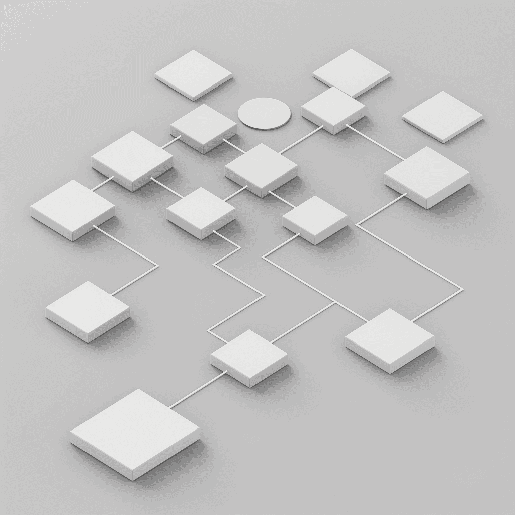 3d Visualisierung eines Flowcharts