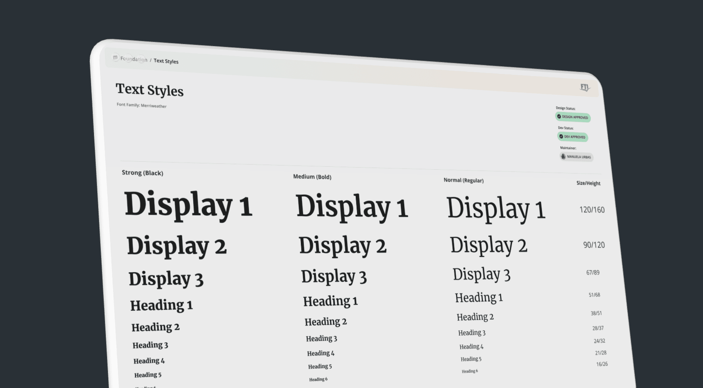 Foundation Typography