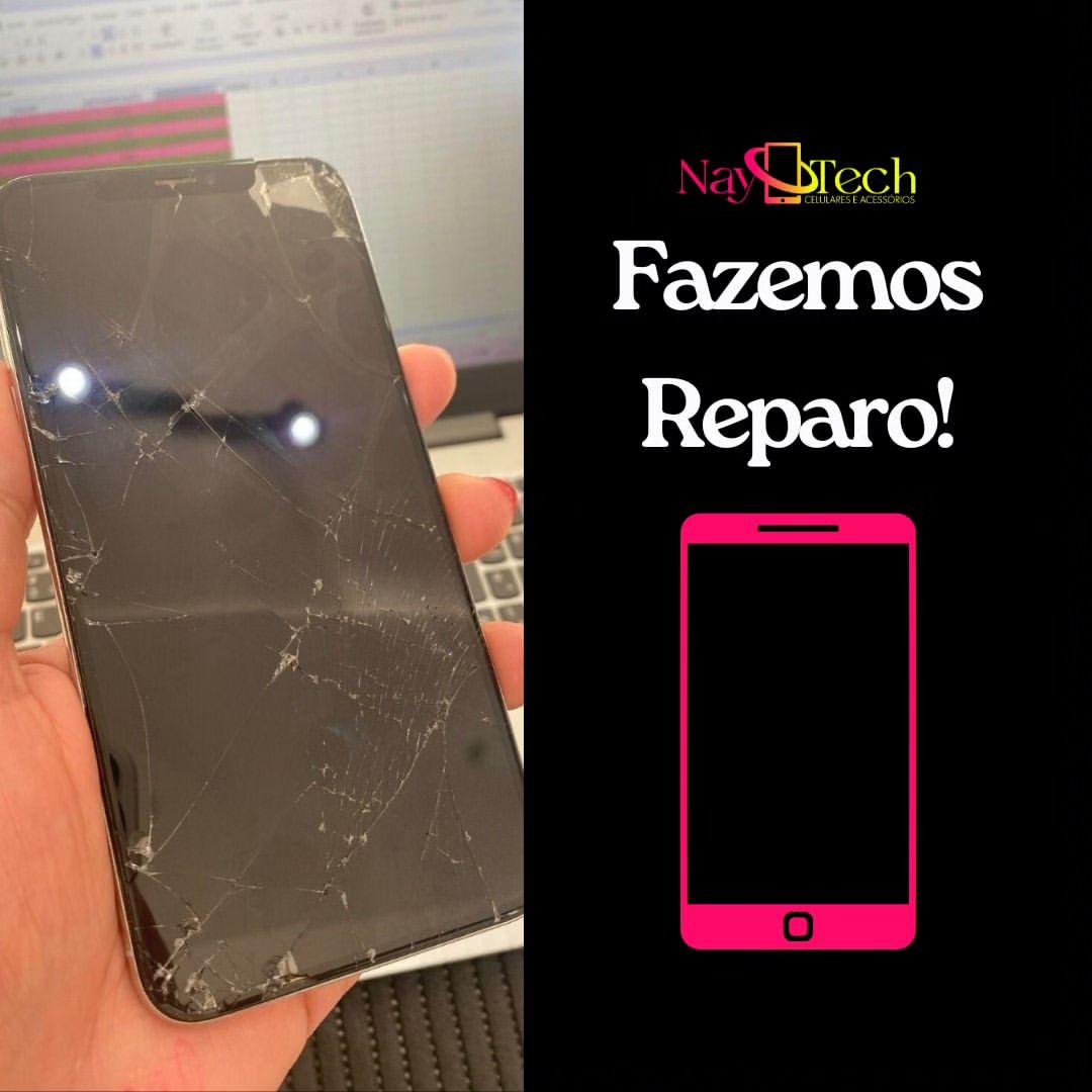 Serviço de reparo de tela quebrada na NayTech, Itaperuna RJ. Especialistas em conserto de celulares oferecem reparos rápidos e eficientes para smartphones danificados. Traga seu celular para a NayTech e recupere a funcionalidade do seu dispositivo com garantia de qualidade.