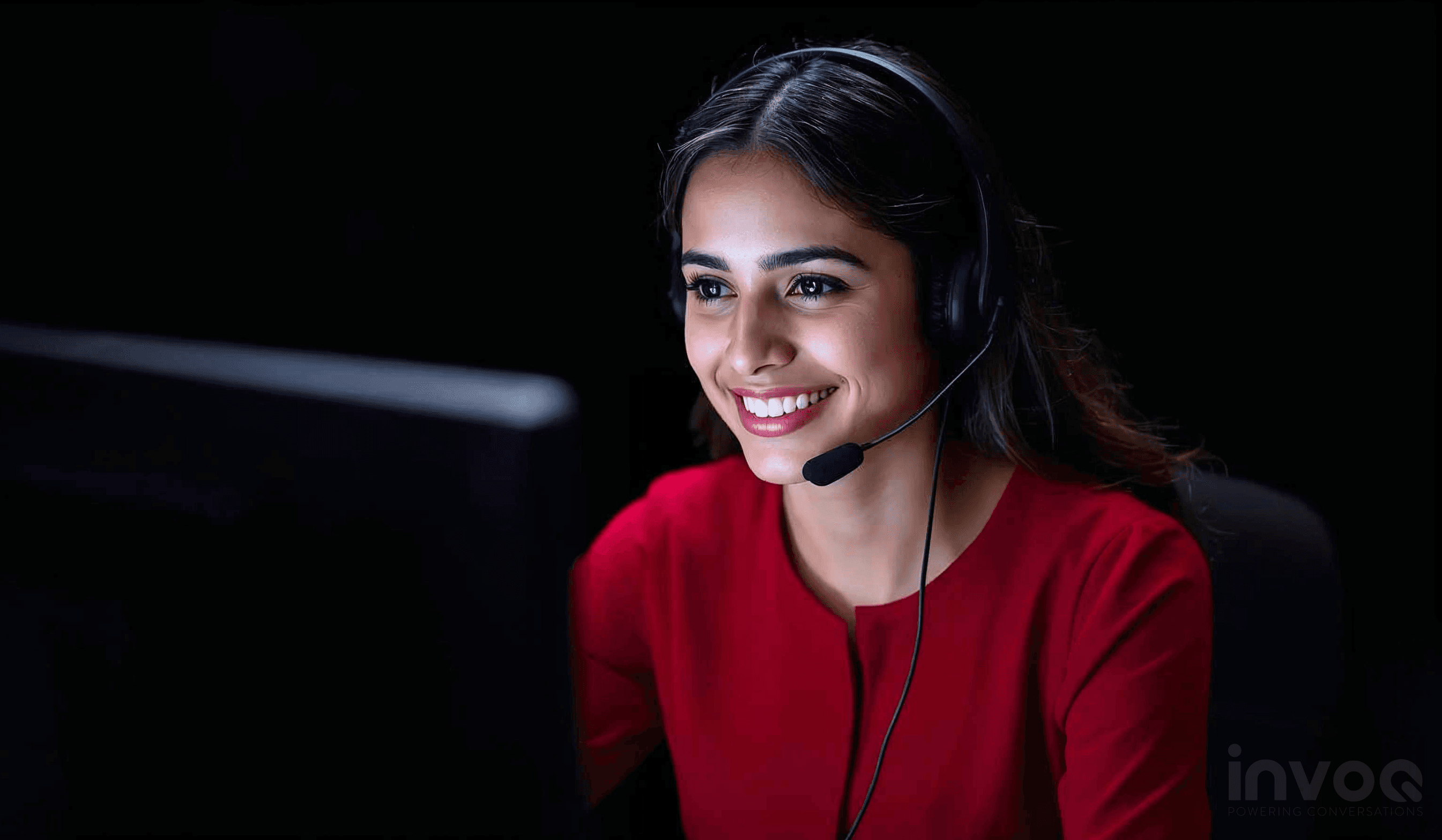 Person editing videos