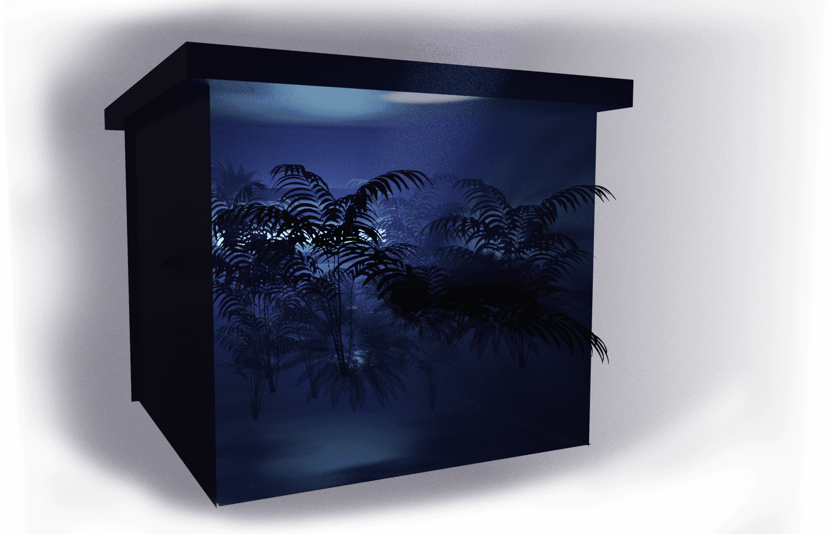 The diorama of the key environment.