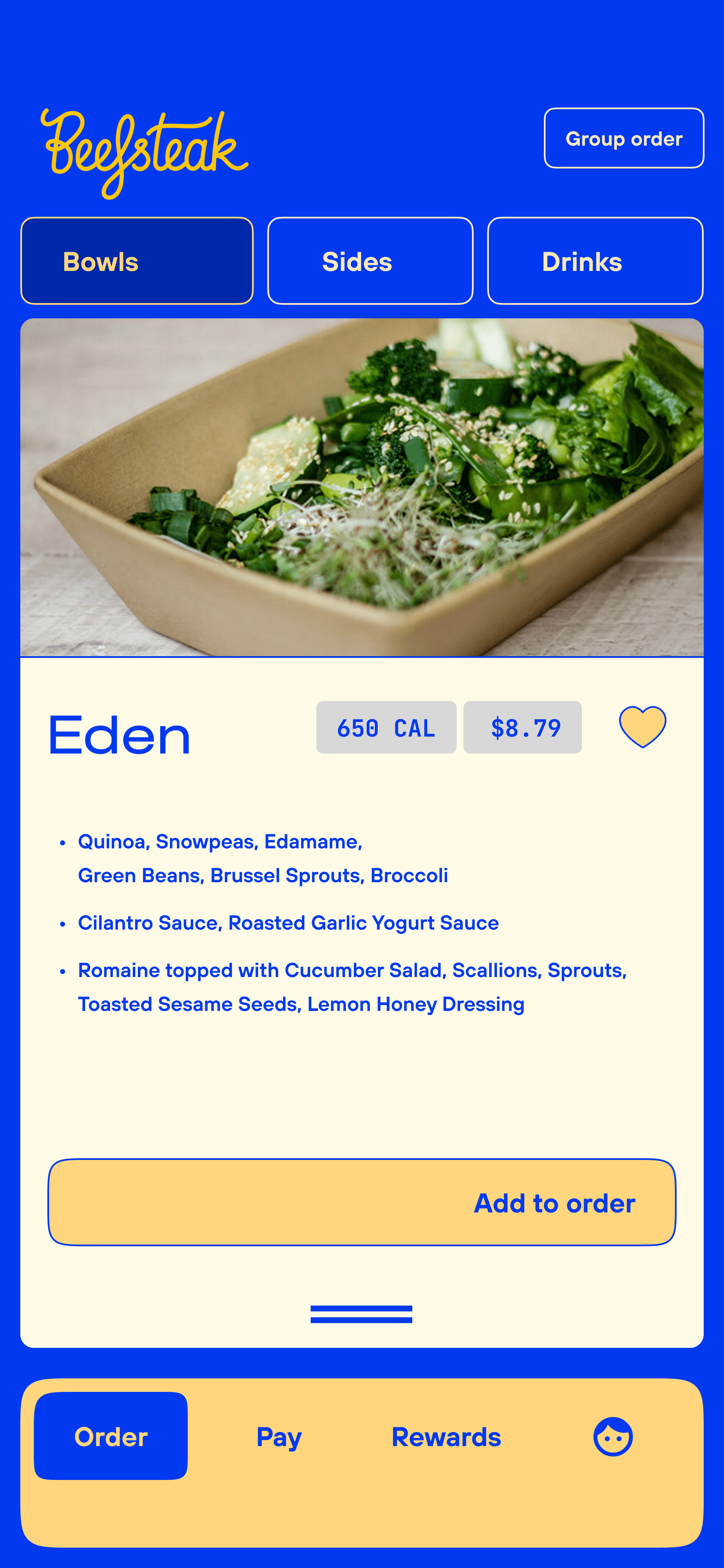 Beefsteak detail sceen