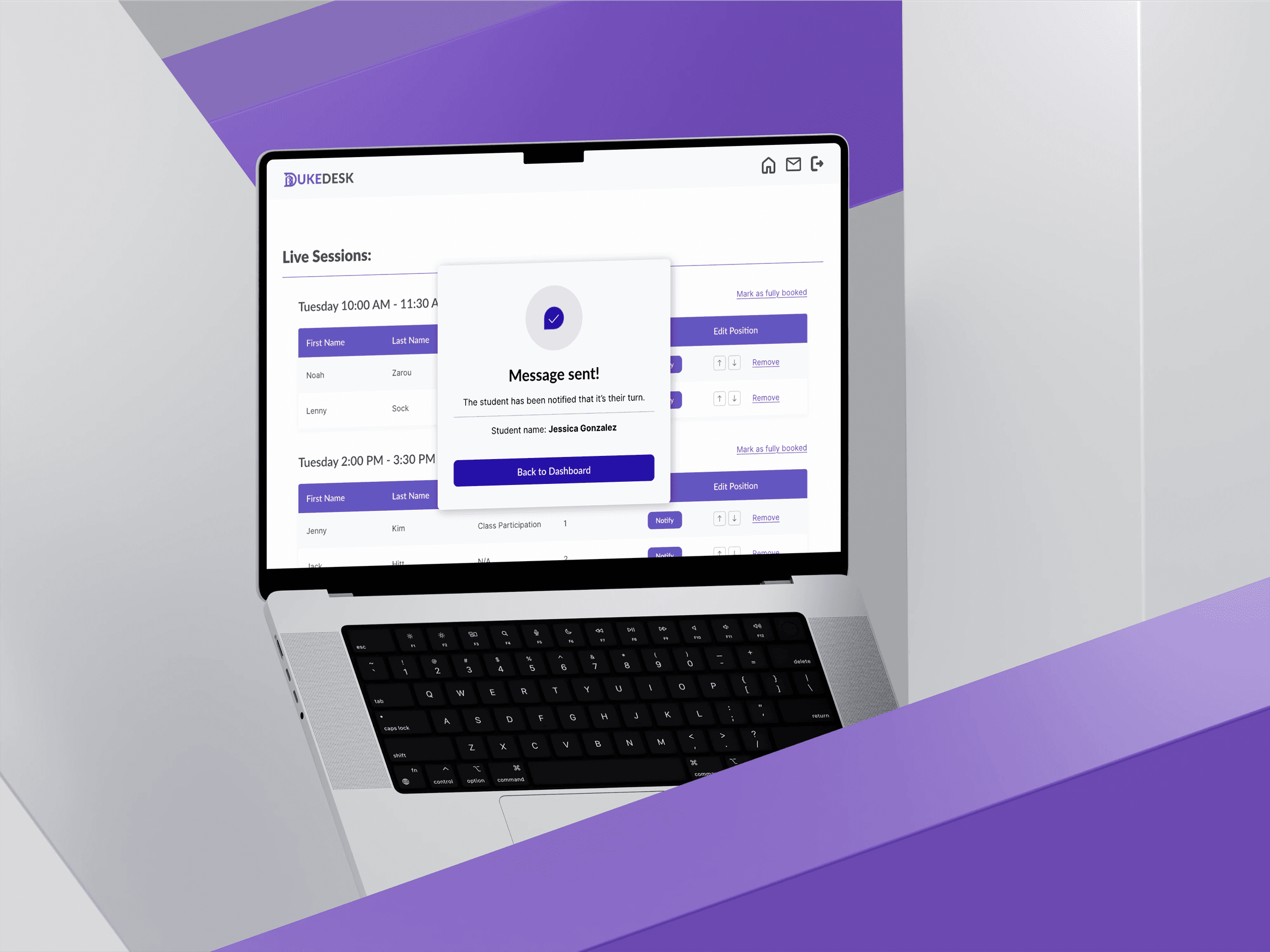 a computer screen with a drawing of two people talking to each other