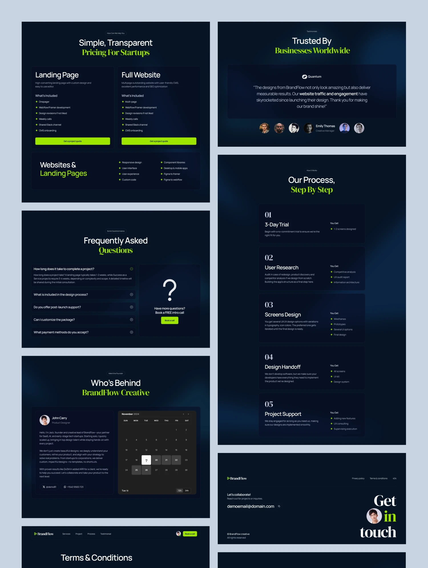 Event Website Template