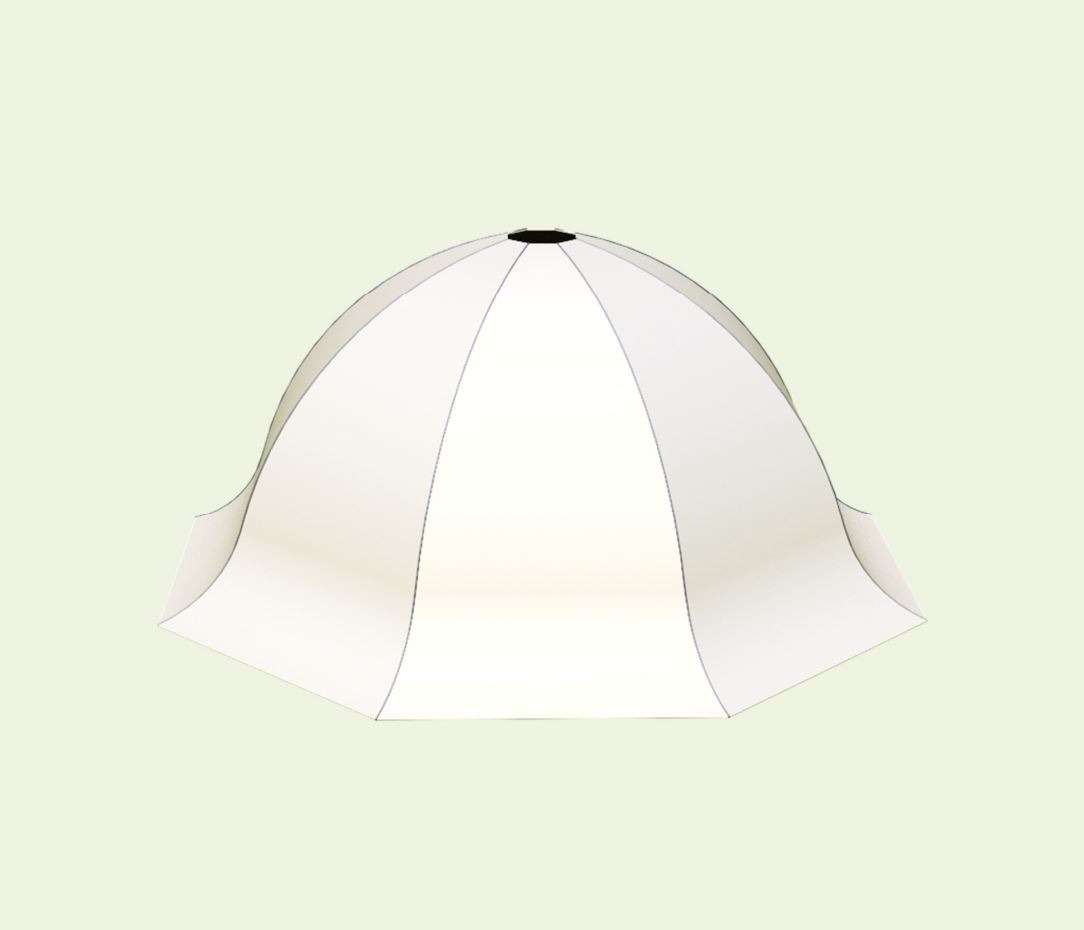 Fiberglass Ceiling Domes