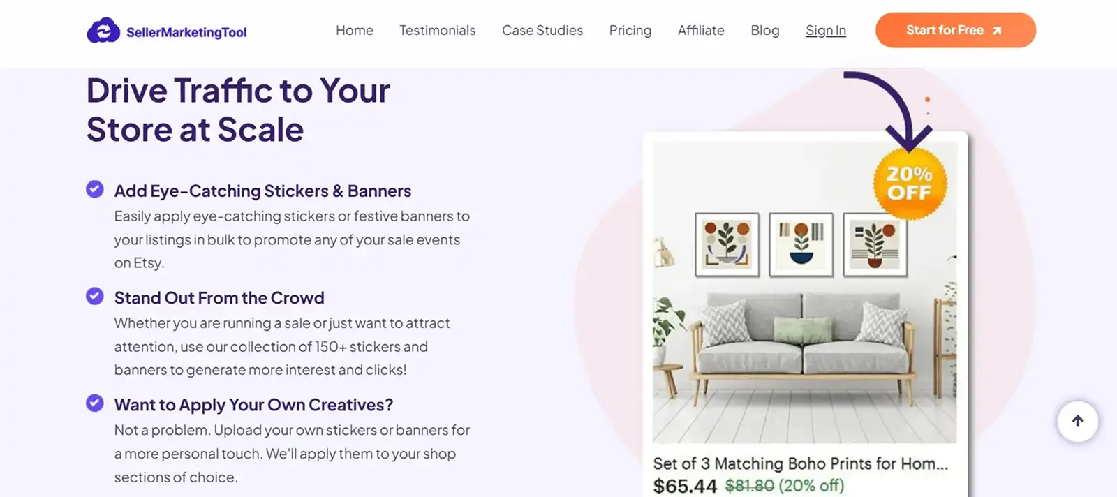 SellerMarketingTool - Features