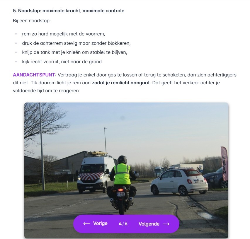 Motor theorie oefenen voor rijbewijs A