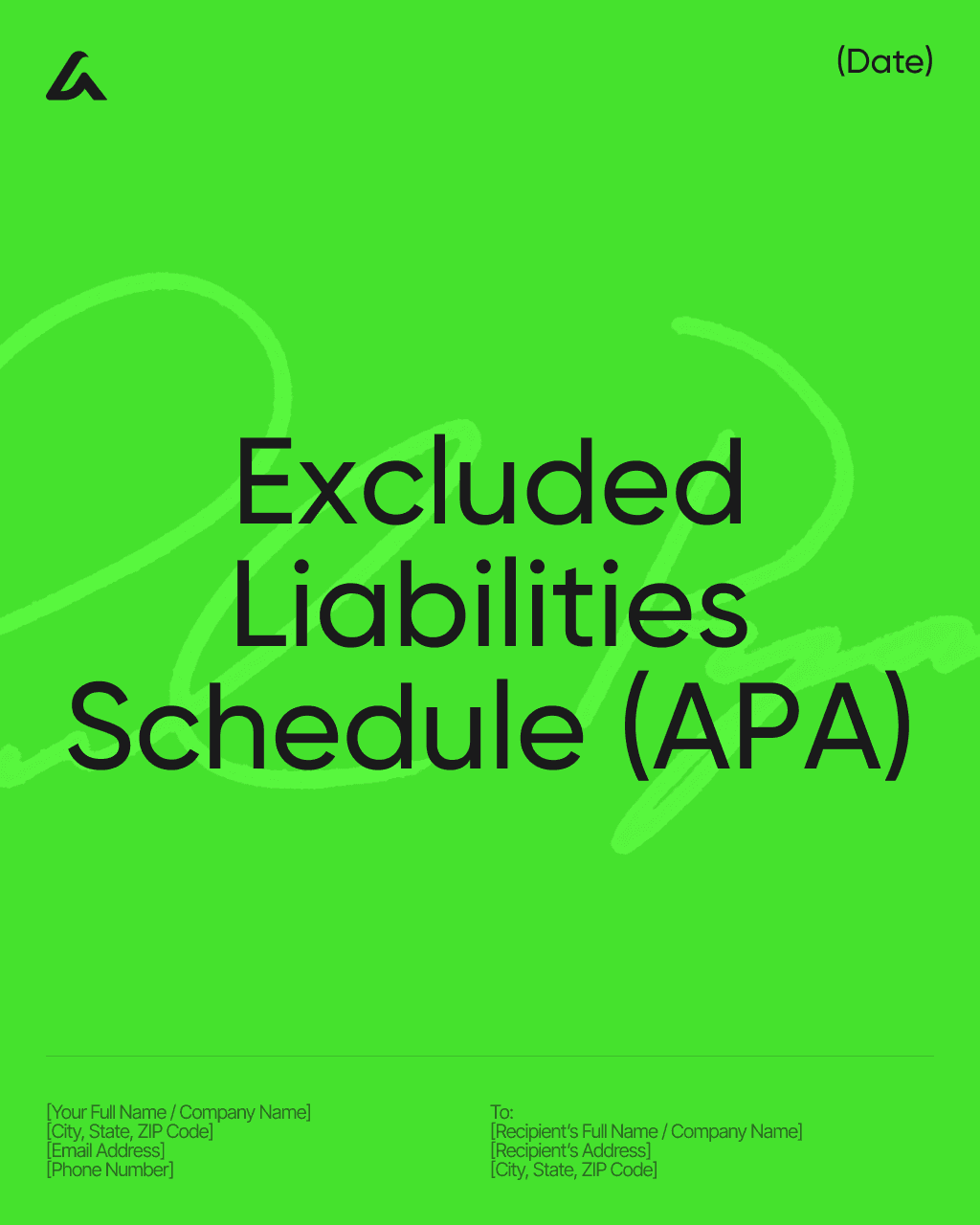 Excluded Liabilities Schedule (APA)