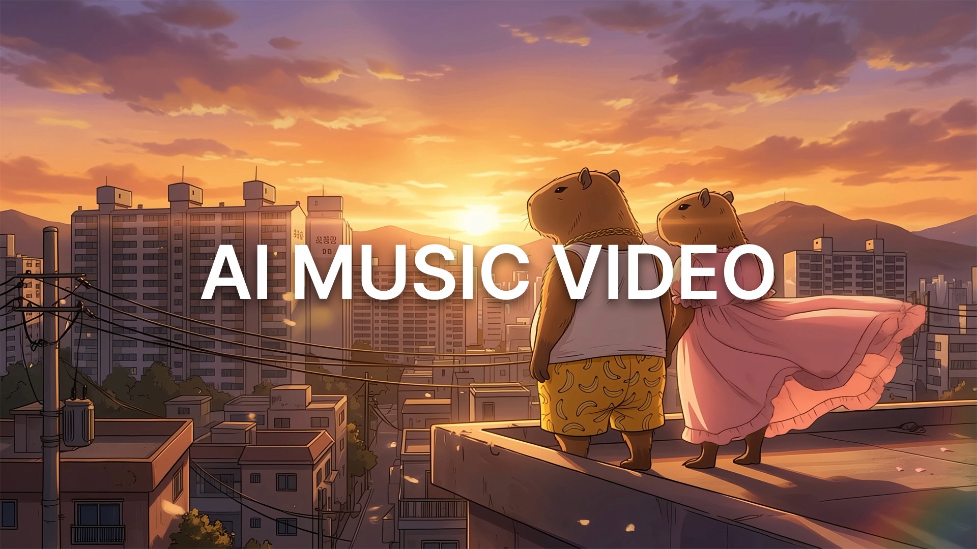 Image caption: This workflow combines AI music, 2D anime-style image generation, image-to-video animation, and final editing into one creator-friendly pipeline.