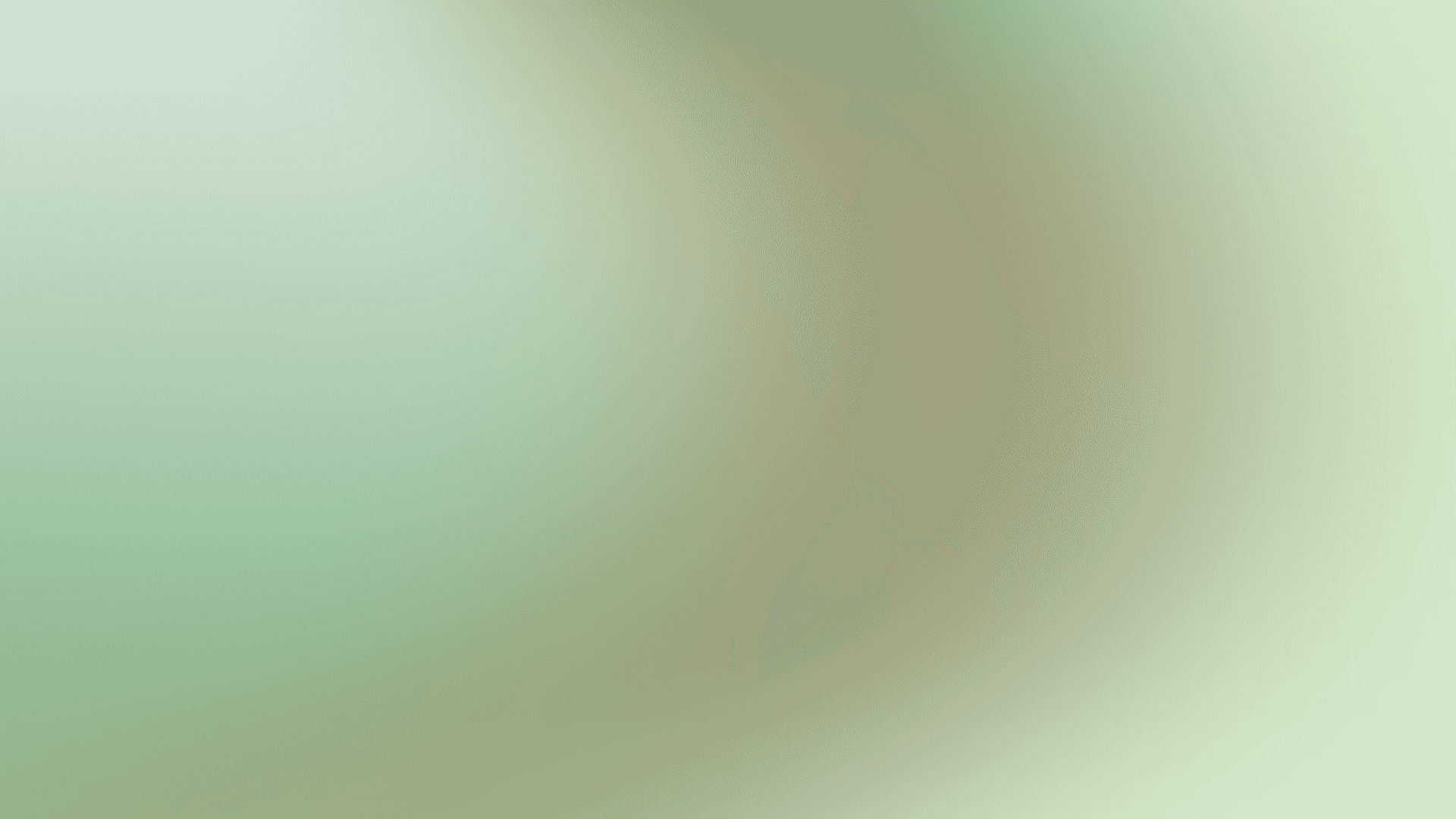 Abstract gradient of greens and beige.