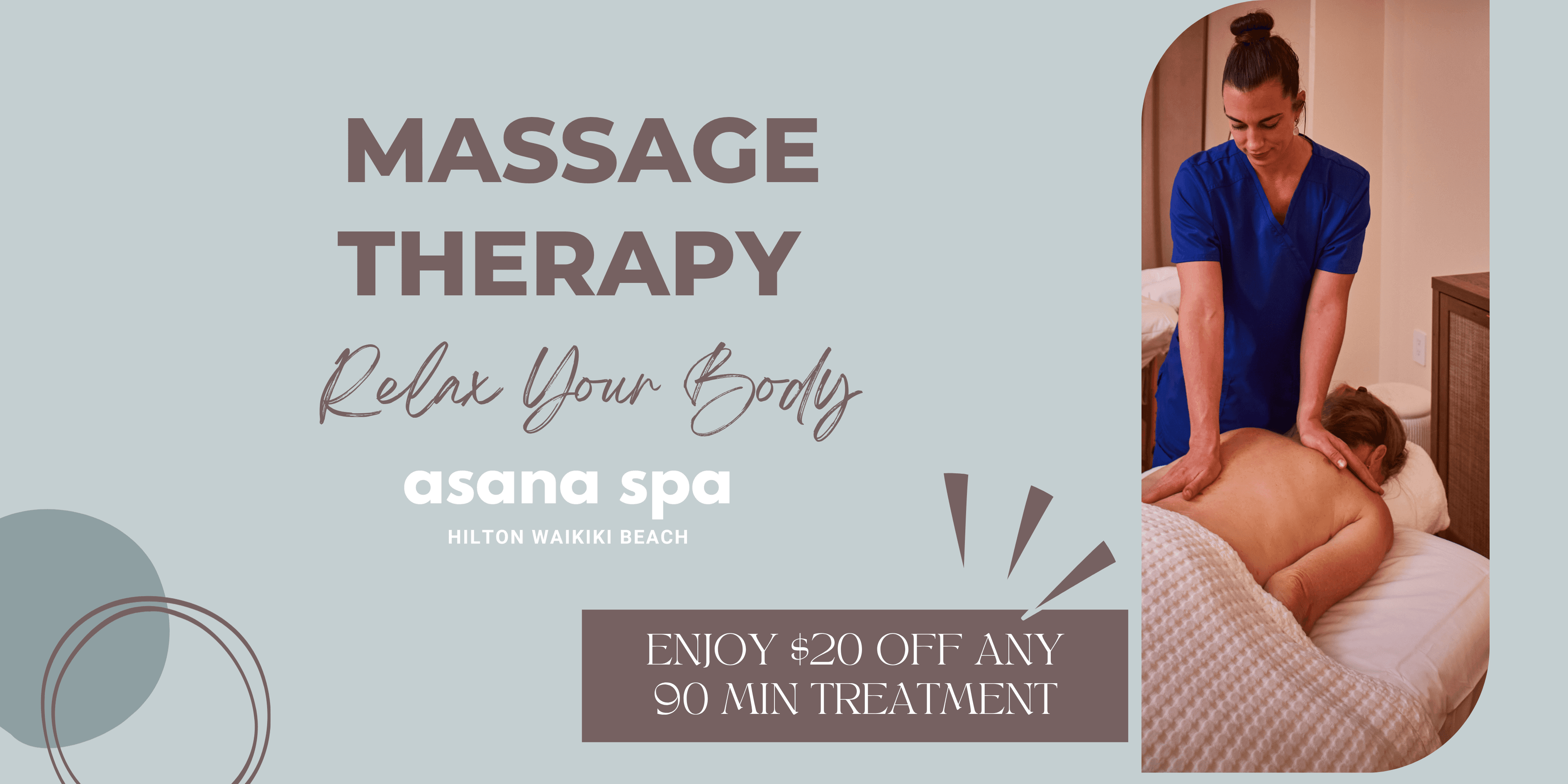 Massage therapy