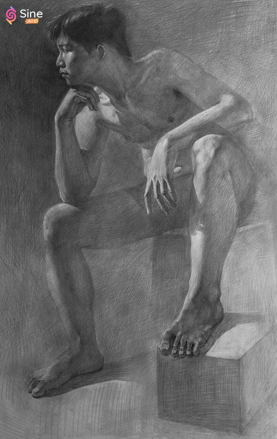 Hình hoạ đầu tượng, chân dung, toàn thân