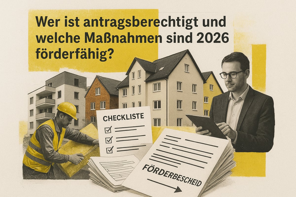 Voraussetzungen und förderfähige Maßnahmen im Überblick