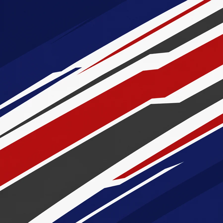 Angled stripes