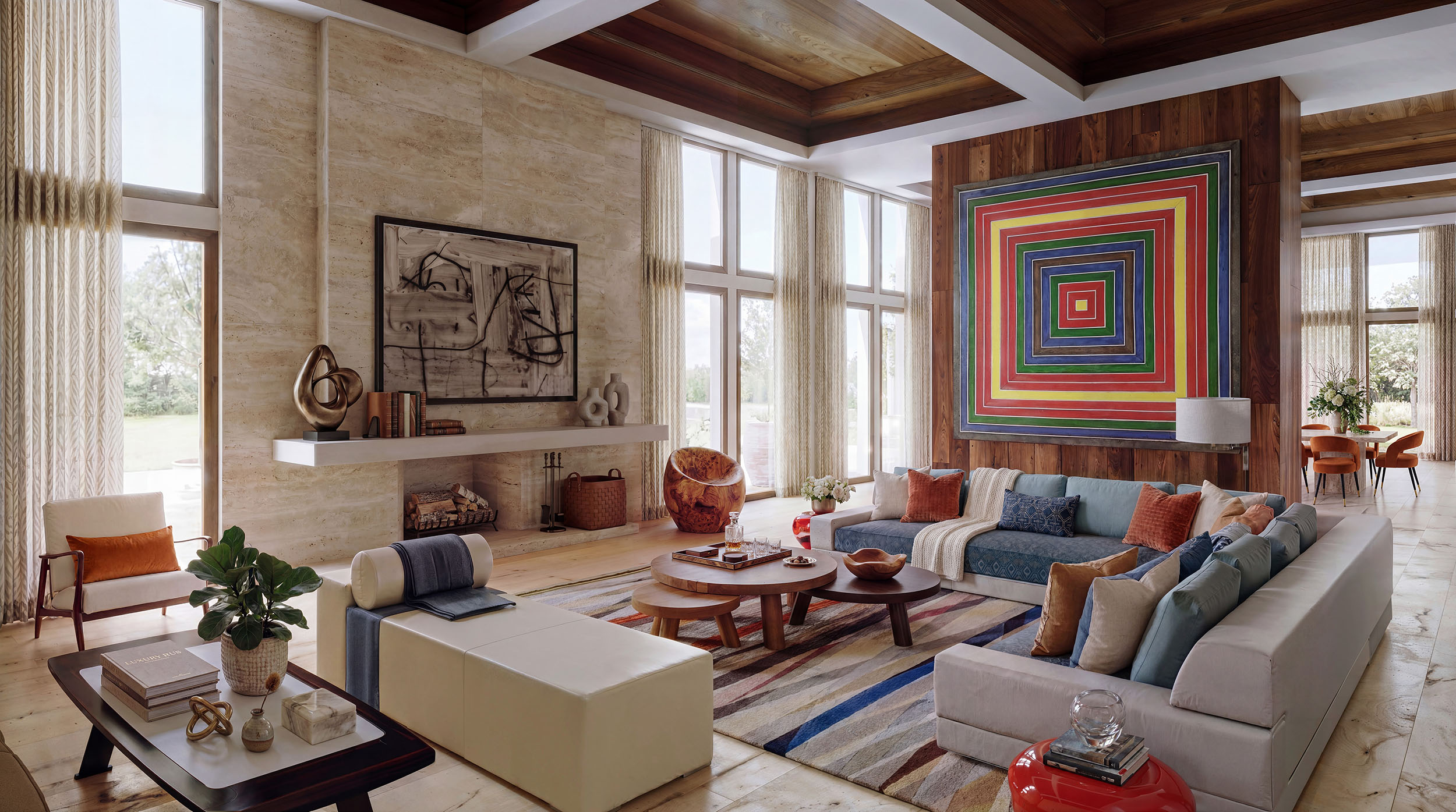 Architectural render: photorealistic interior visualisation CGI.