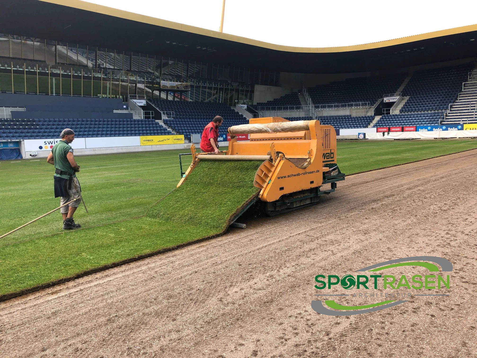 Vorteile von Fertigrasen für Sportplätze
