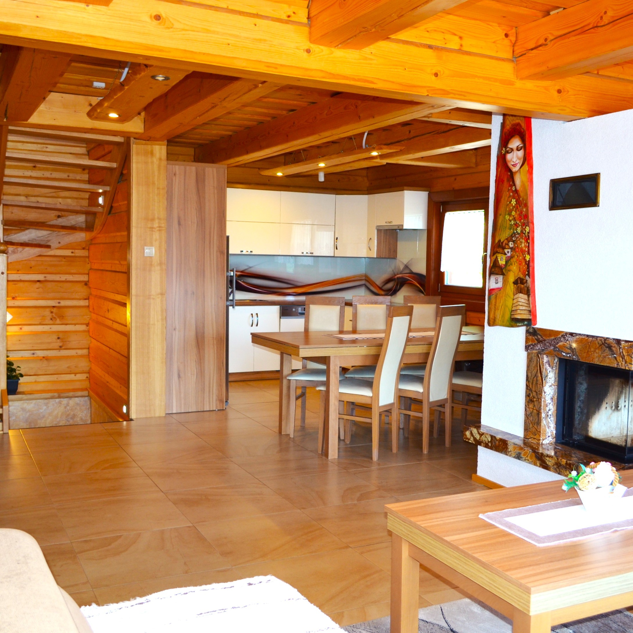 spoločenská miestnosť chata Zafír