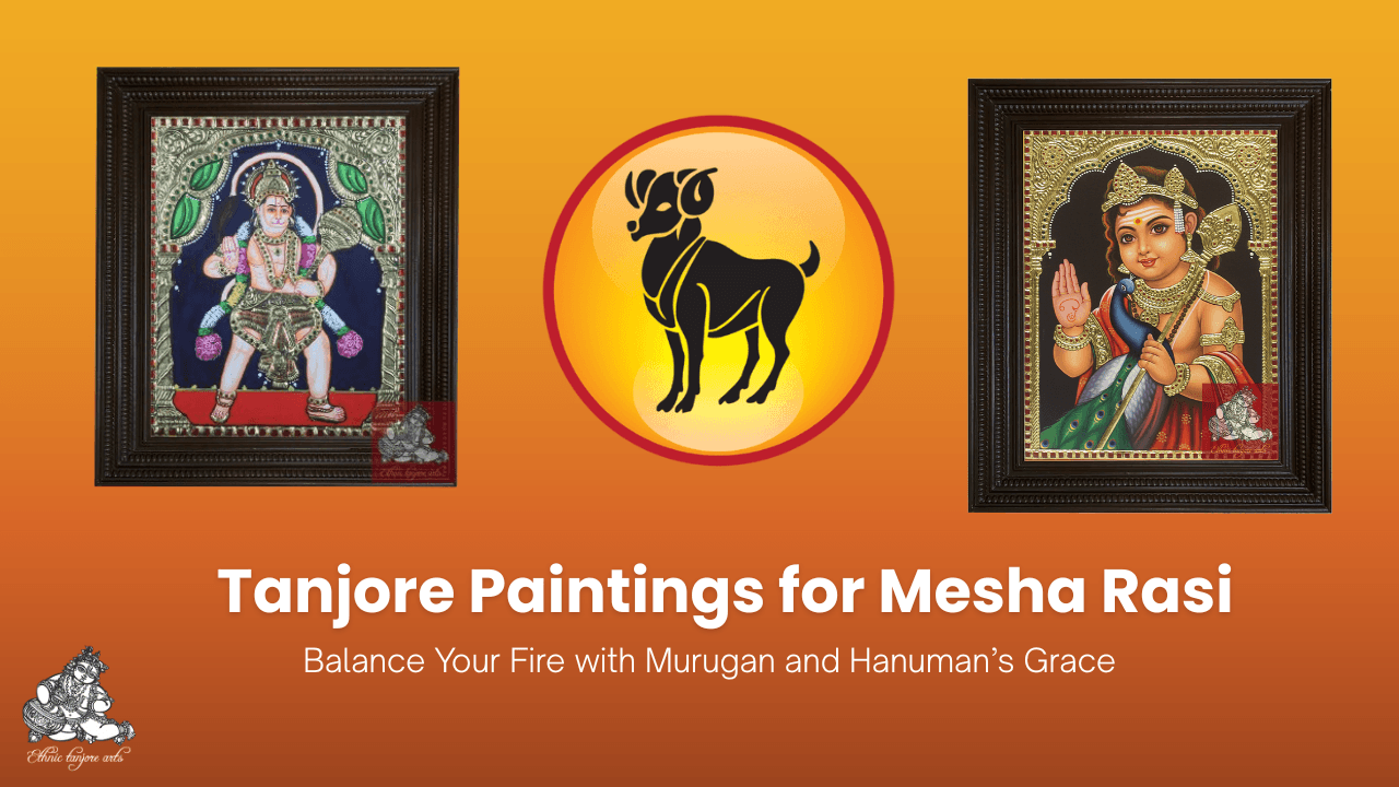 Tanjore Paintings for Mesha Rasi