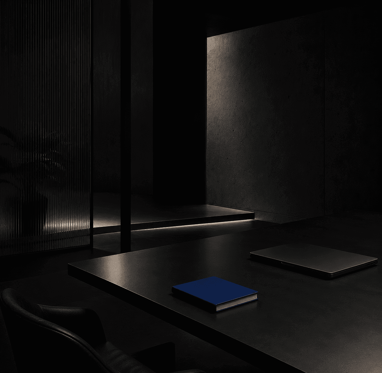 Blue 3D Abstract