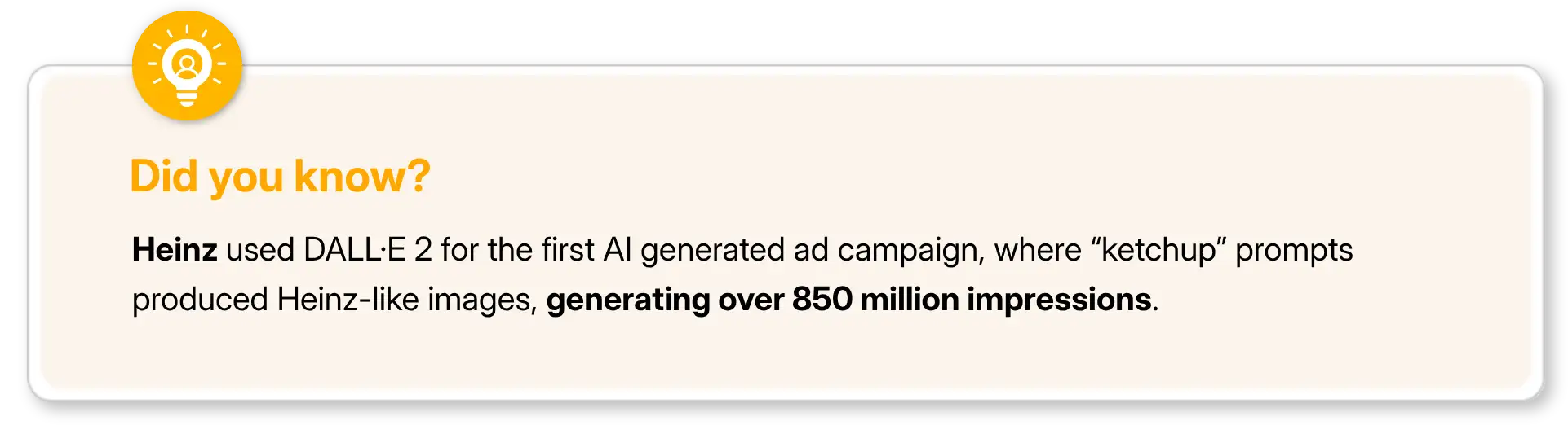 Did you know about being specific with prompts for AI generated ad campaigns