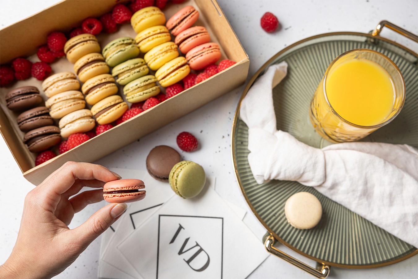Box of Macarons