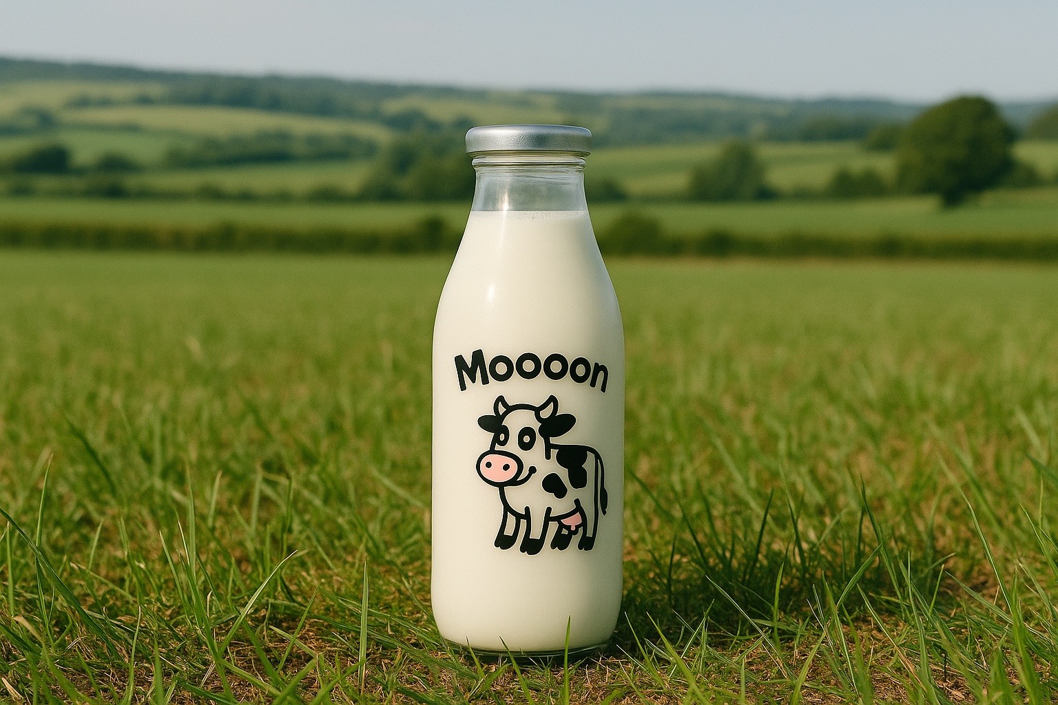 Moooon Milk Bottle