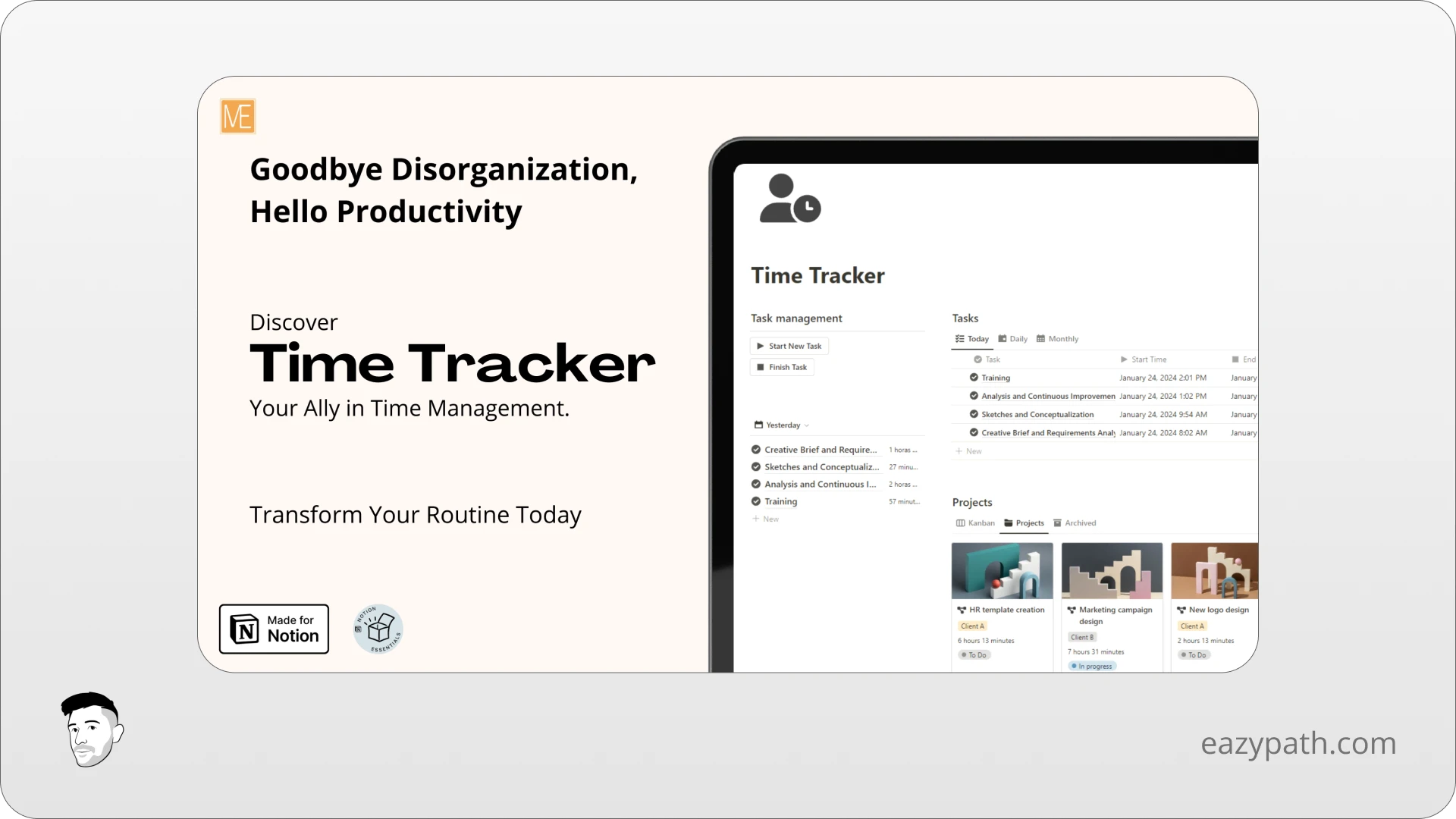 Productivity Notion Templates - Marco Elizalde