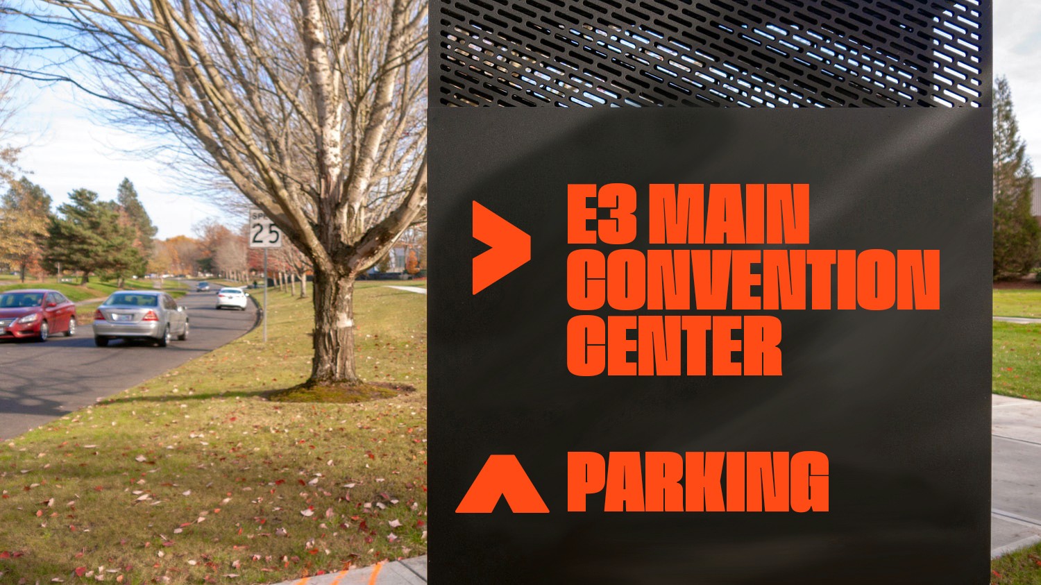 Streetside billboard with flyposters of the Batch.Works brand and illustrations