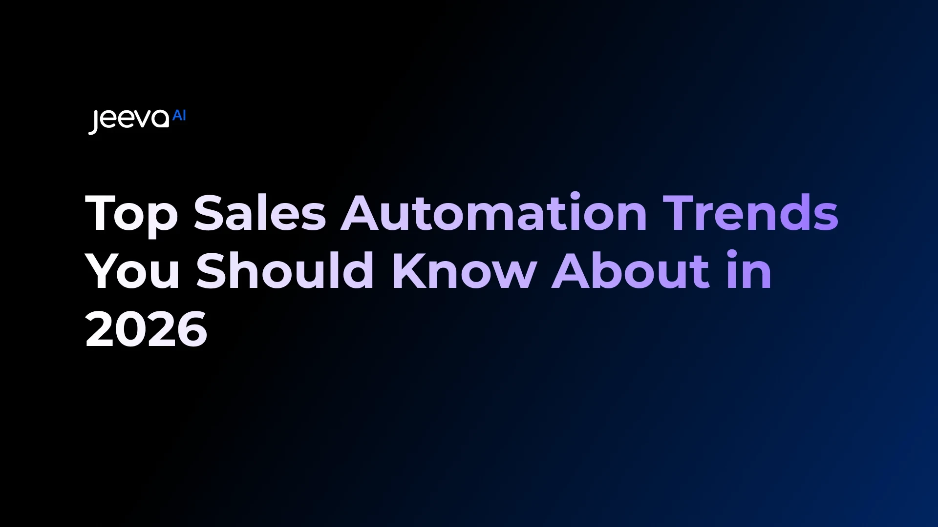 Top Sales Automation Trends