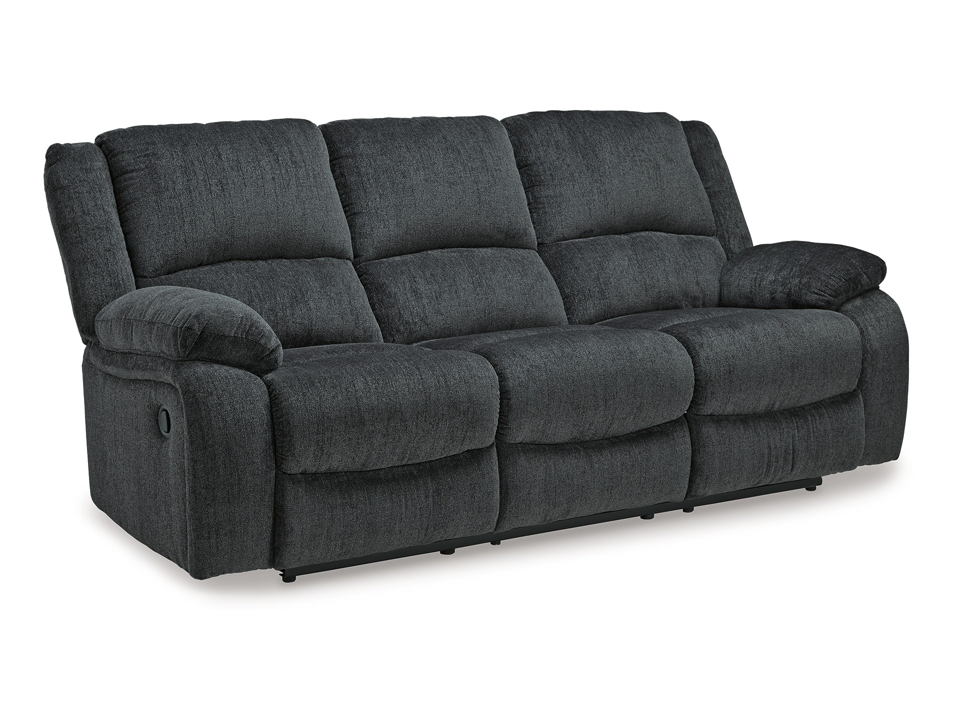 "Side view of Draycoll Reclining Sofa perfect for relaxation and comfort"