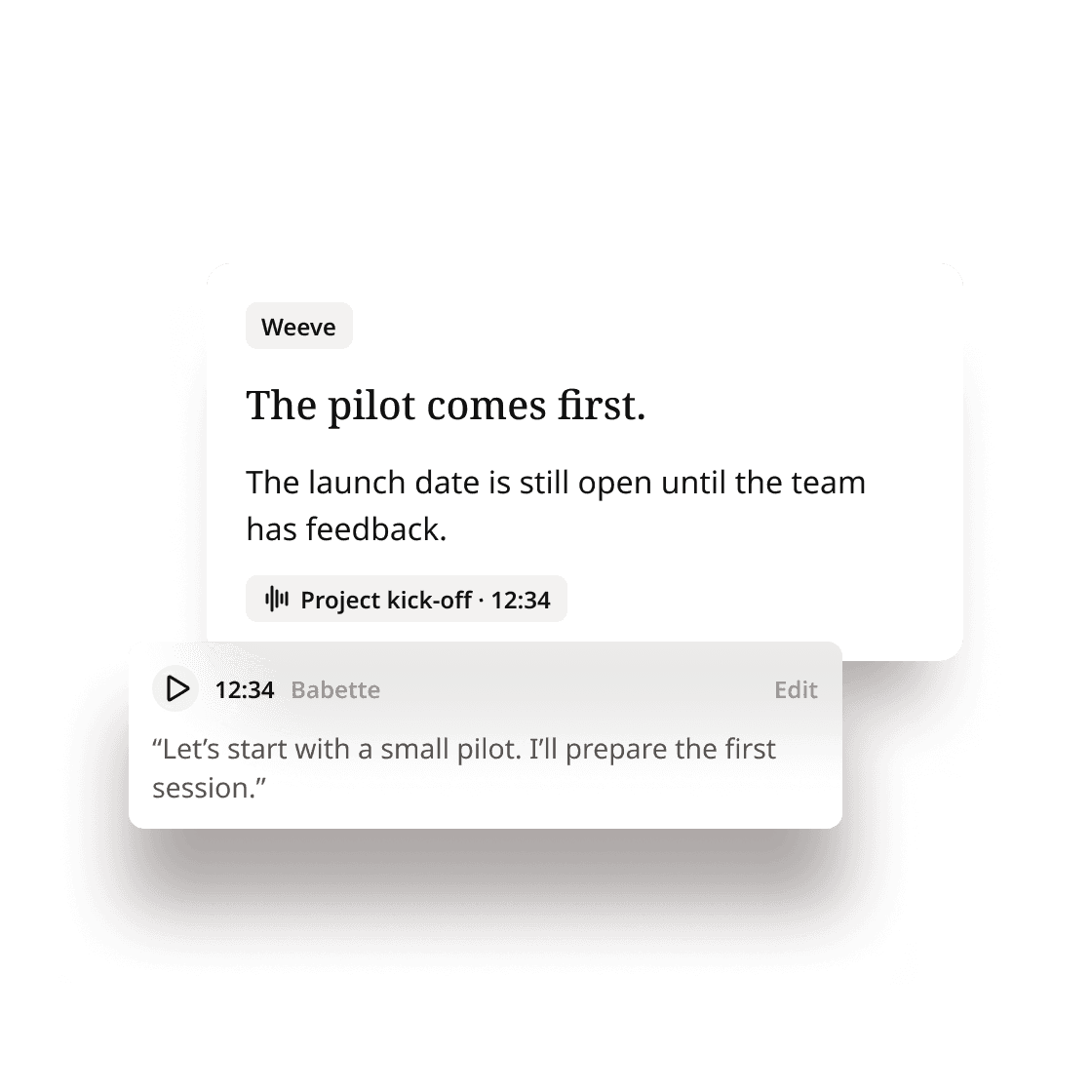 Read the source behind an answer