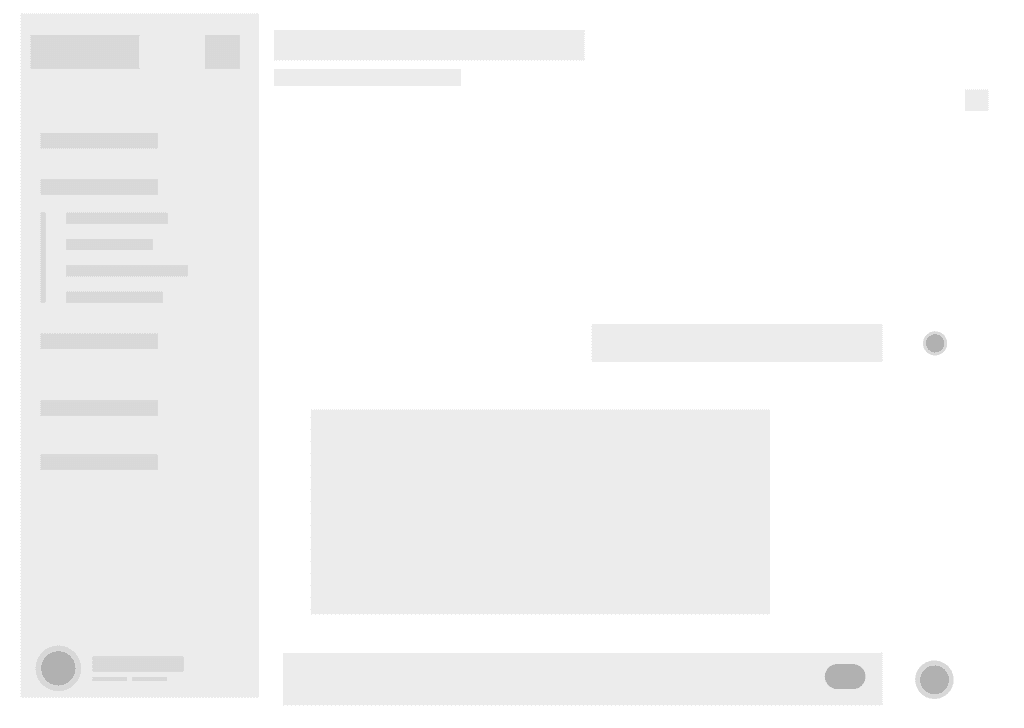 Een wireframe van LexAI 