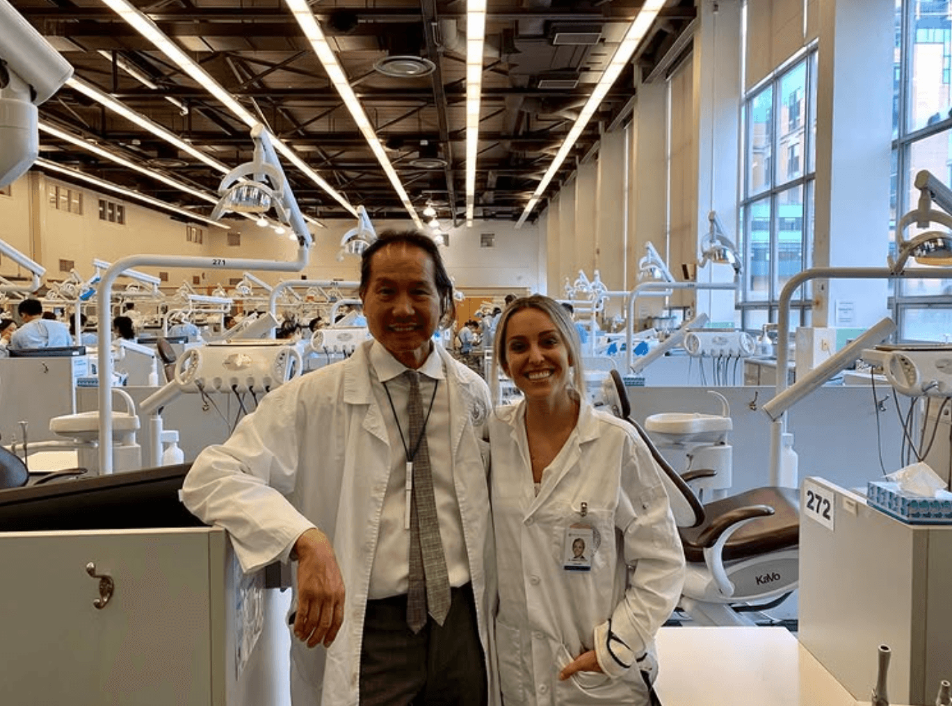Dr, Isabel student mentoring in Scarborough, ON at ScarboroSmiles | Best Dentist in Scarborough, ON